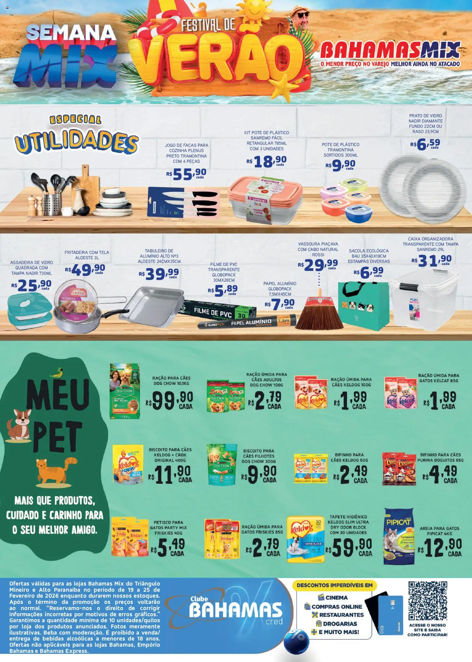 Bahamas Mix Folheto - válido de 19.02.2026 | Página: 4 | Produtos: Biscoito, Assadeira, Cabo, Vassoura