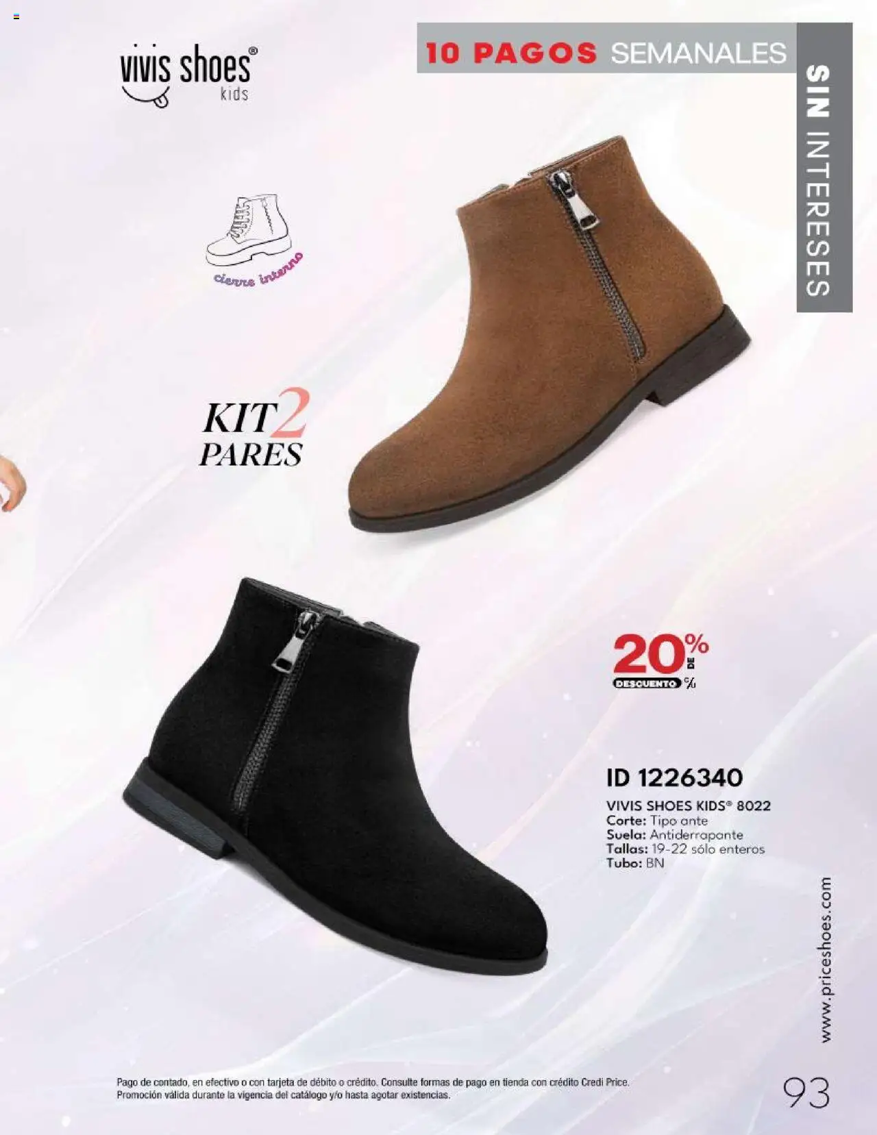 Nuevas ofertas de Price Shoes válidas en toda la República Mexicana desde el 14.10.2025. ¡Encuentra las mejores ofertas en Price Shoes - Catálogo - 10 Pagos sin Intereses! | Página: 93