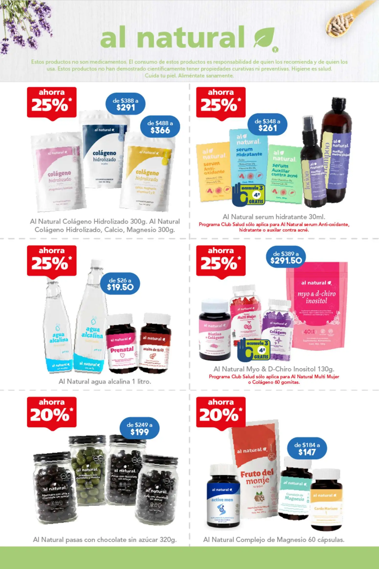 Nuevas ofertas de Farmacia San Pablo válidas en toda la República Mexicana desde el 26.10.2025. ¡Encuentra las mejores ofertas en Farmacia San Pablo catálogo! | Página: 2 | Productos: Azúcar, Loción, Chocolate, Almendra
