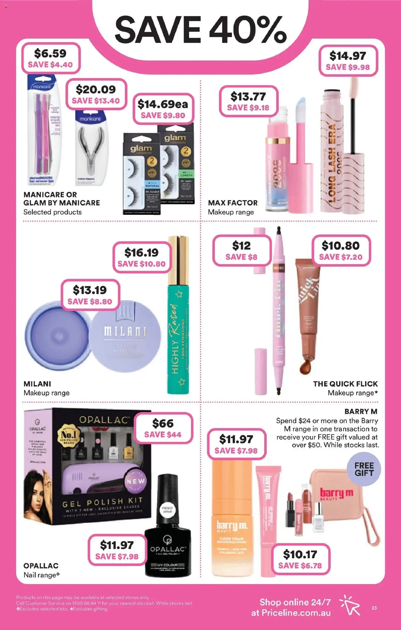 Priceline Pharmacy catalogue - valid from 11.12.2025 | Page: 23 | Products: Makeup, Polish