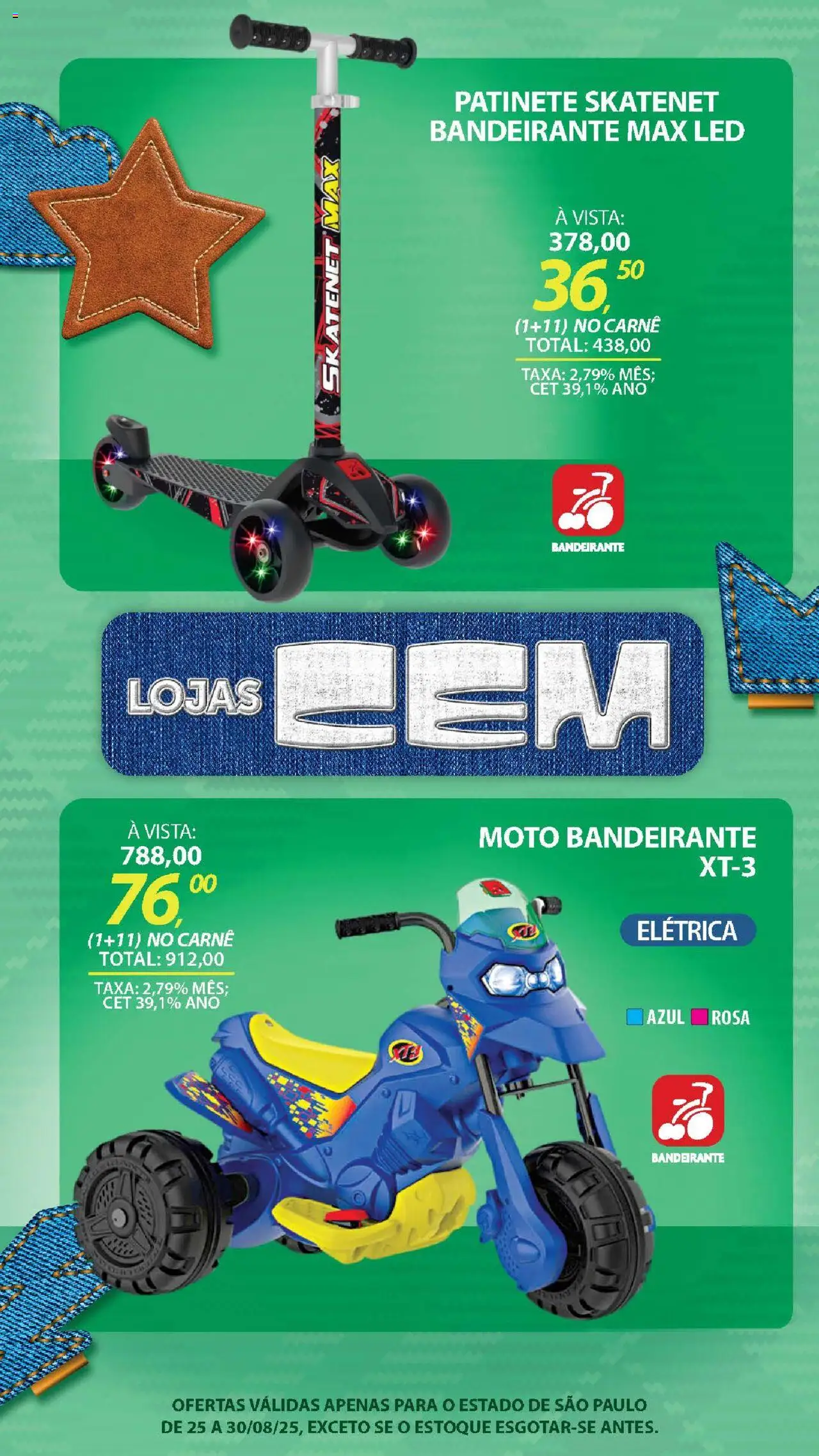 Lojas Cem Folheto - válido de 25.08.2025 | Página: 53 | Produtos: Carne