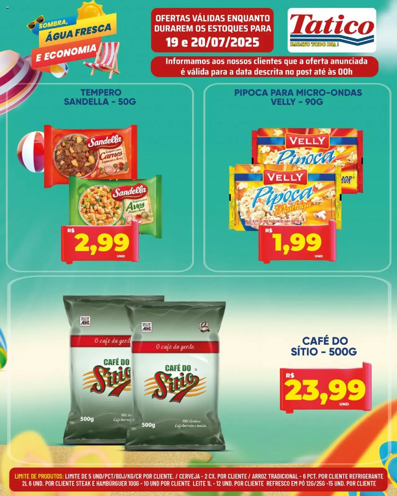 Tatico Folheto - válido de 19.07.2025 | Página: 9 | Produtos: Pó, Refresco, Cerveja, Refrigerante