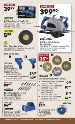 Preview of Princess Auto - 2 Week Sale! from shop Princess Auto valid from 10.02.2026 | Page: 12 | Products: PC, Grinder