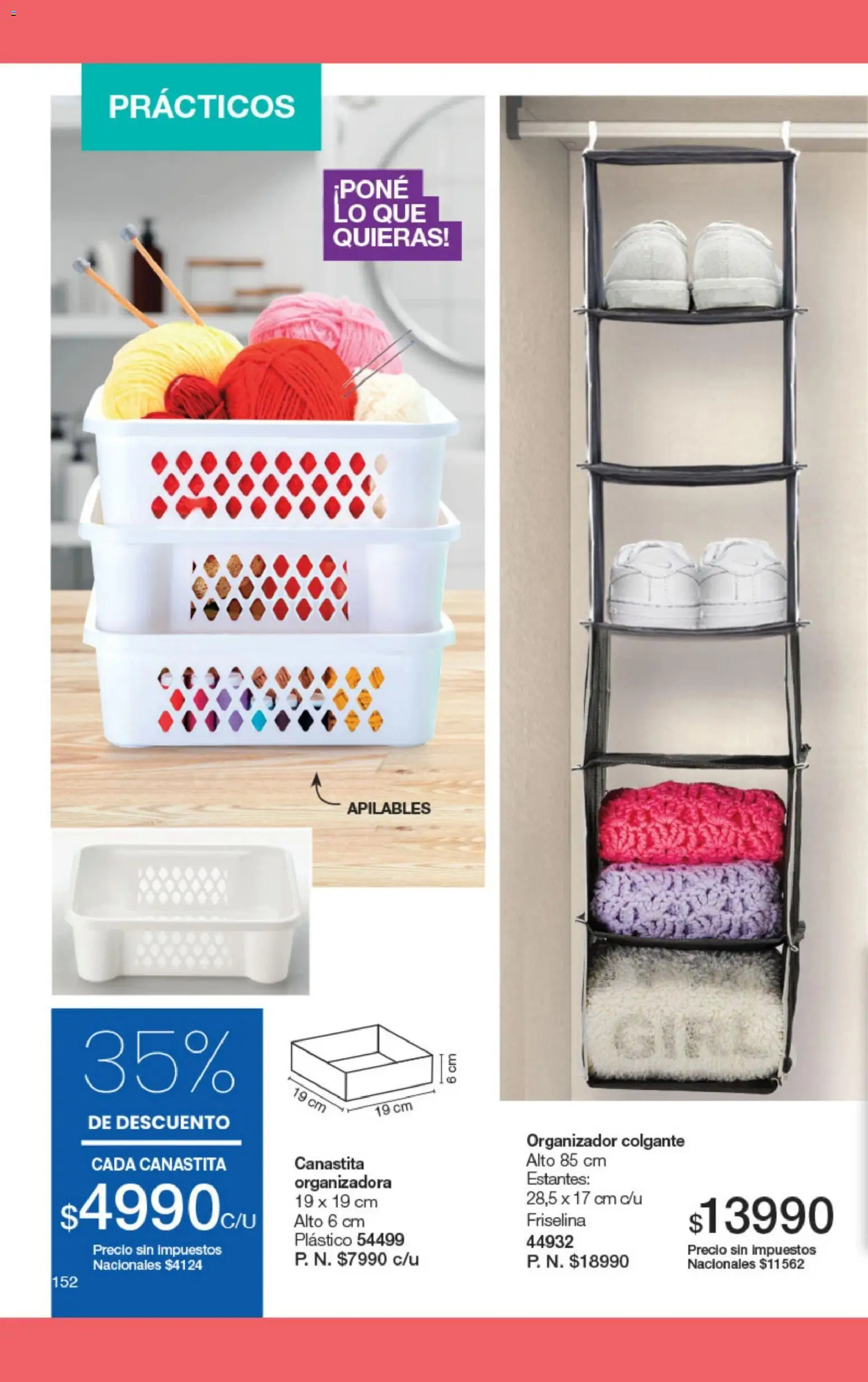 Gigot - CAMPAÑA 03 │ válido desde el 01.03.2026 | Página: 152 | Productos: Organizador, Estantes