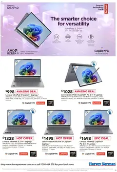 Preview of Harvey Norman Hot Deals - valid from 06.03.2026 | Page: 19 | Products: Battery, Pc, Laptop