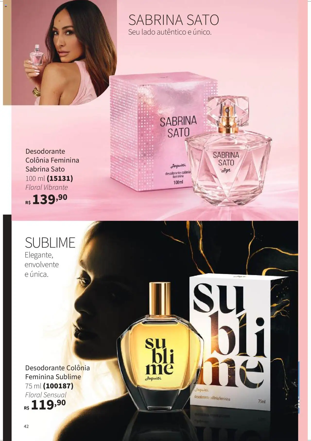 Jequiti Folheto - válido de 01.08.2025 | Página: 42 | Produtos: Desodorante