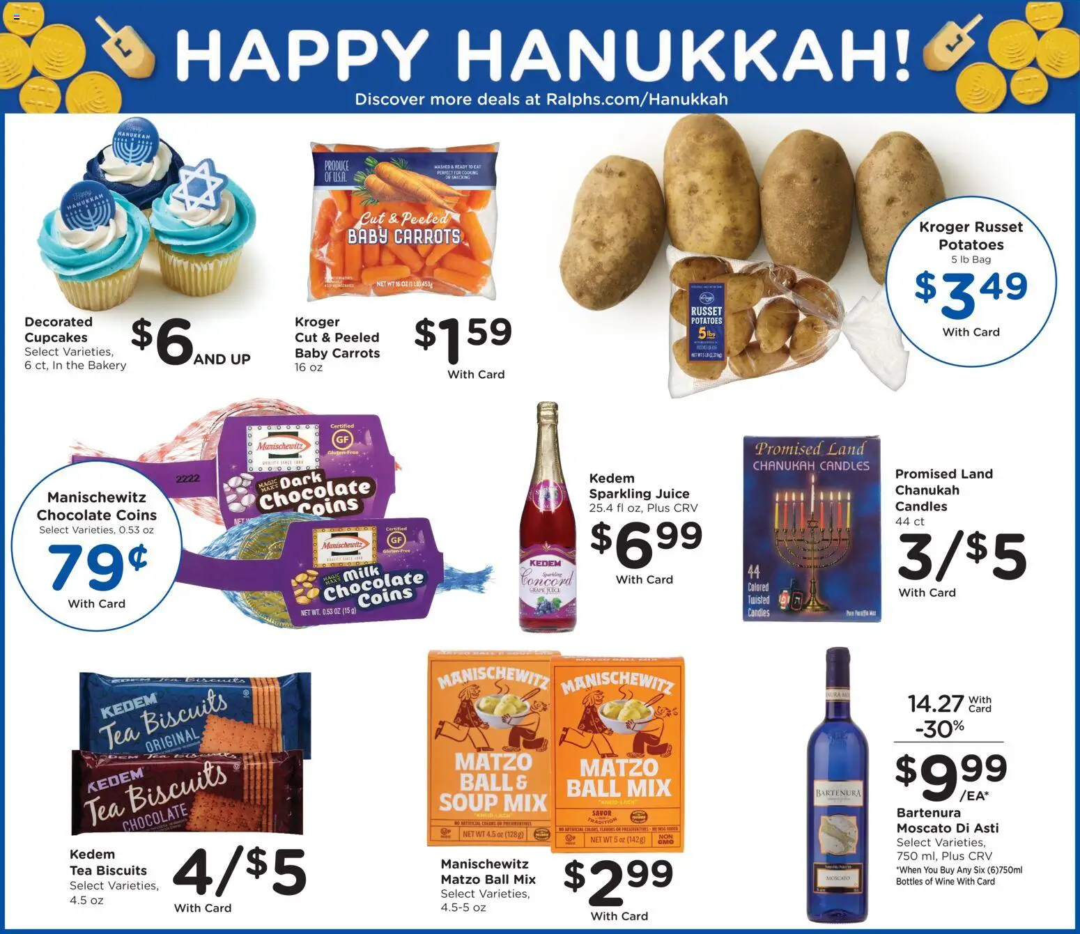 Ralphs Weekly Ad - valid from 03.12.2025 | Page: 14 | Products: Juice, Wine, Potatoes, Bag
