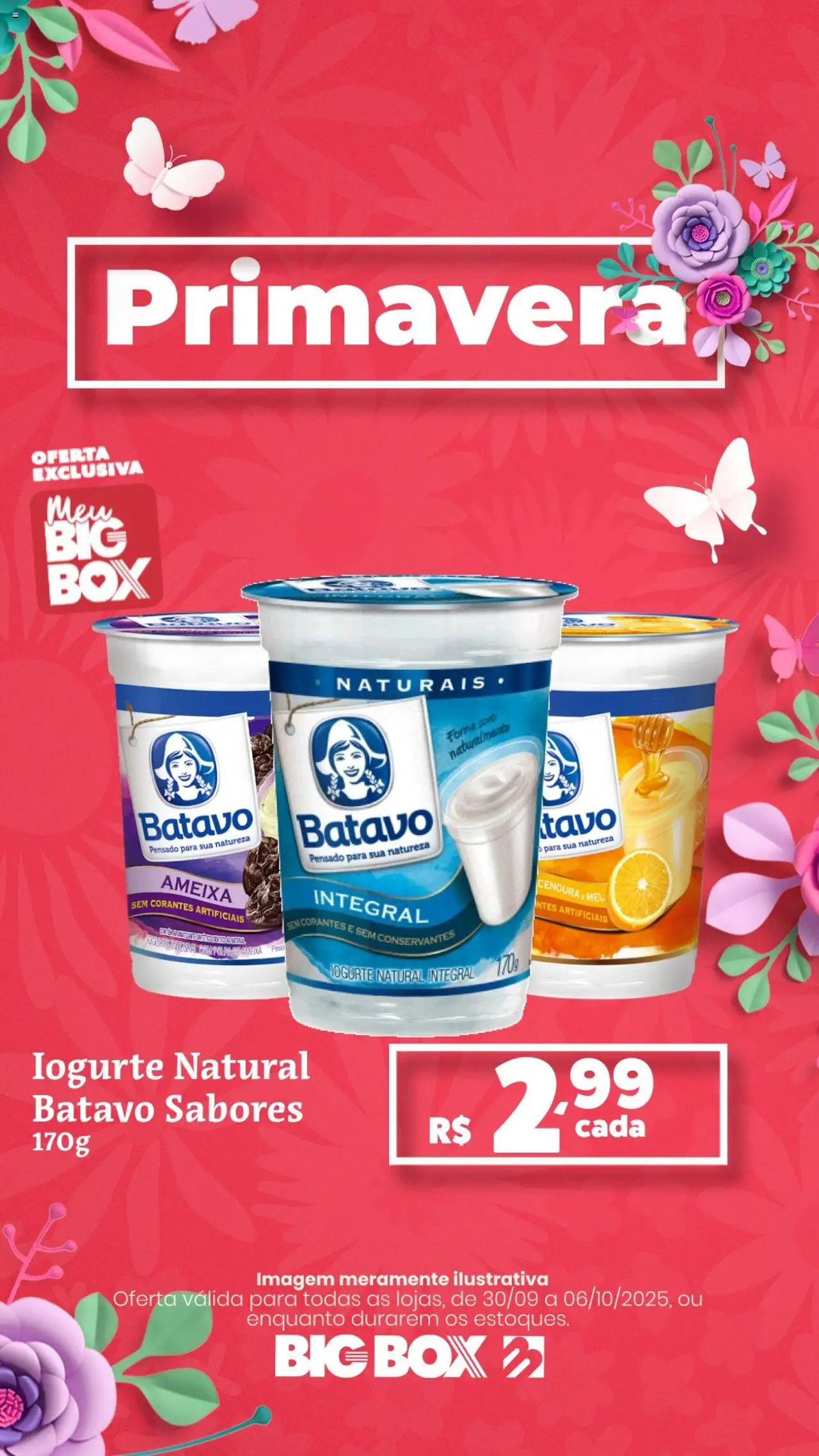 Big Box Folheto - válido de 30.09.2025 | Página: 5 | Produtos: Iogurte, Mel, Cenoura, Ameixa