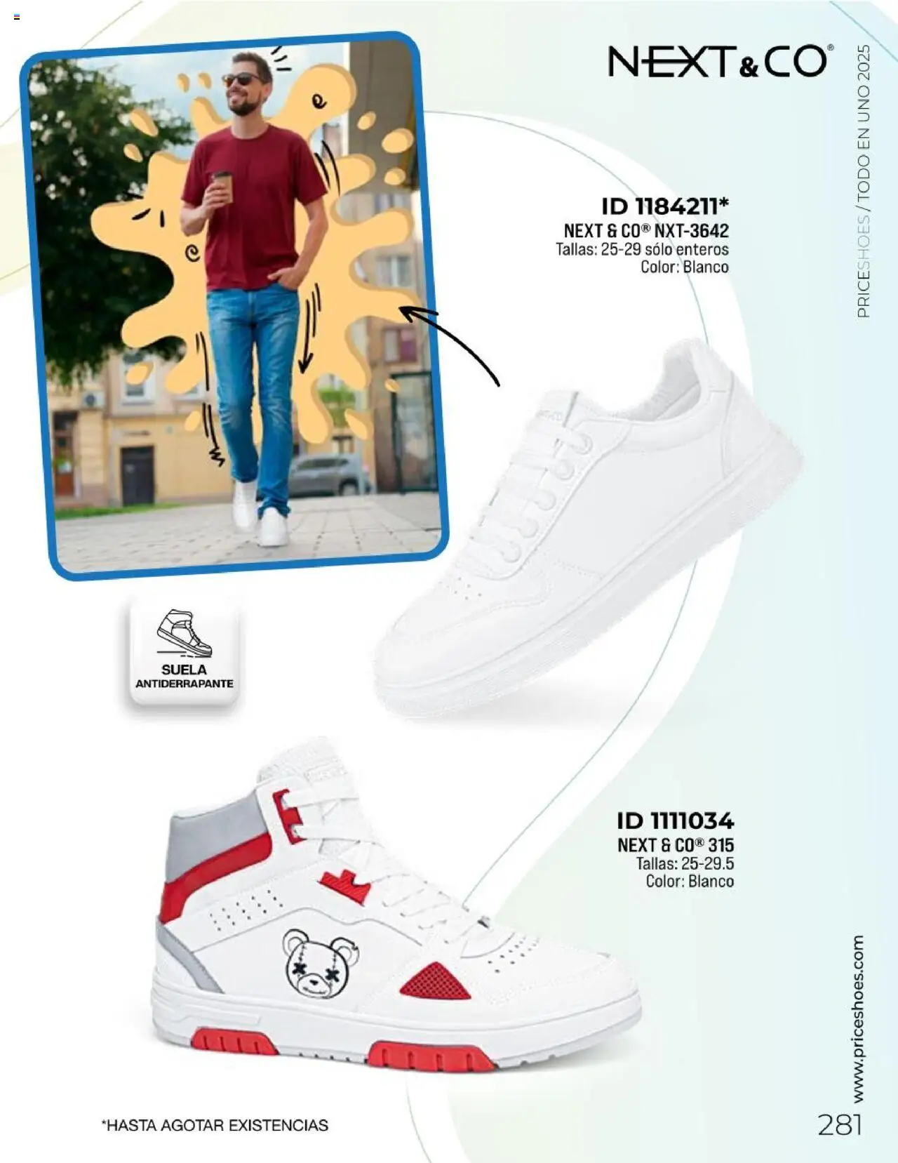 Nuevas ofertas de Price Shoes válidas en toda la República Mexicana desde el 05.05.2025. ¡Encuentra las mejores ofertas en Price Shoes catálogo Todo En 1 2025! | Página: 279