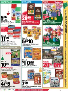 Preview of Bi-Mart weekly ads valid from 02.12.2025 | Page: 11 | Products: Dog Food, Cat Food, Seafood, Air Filter