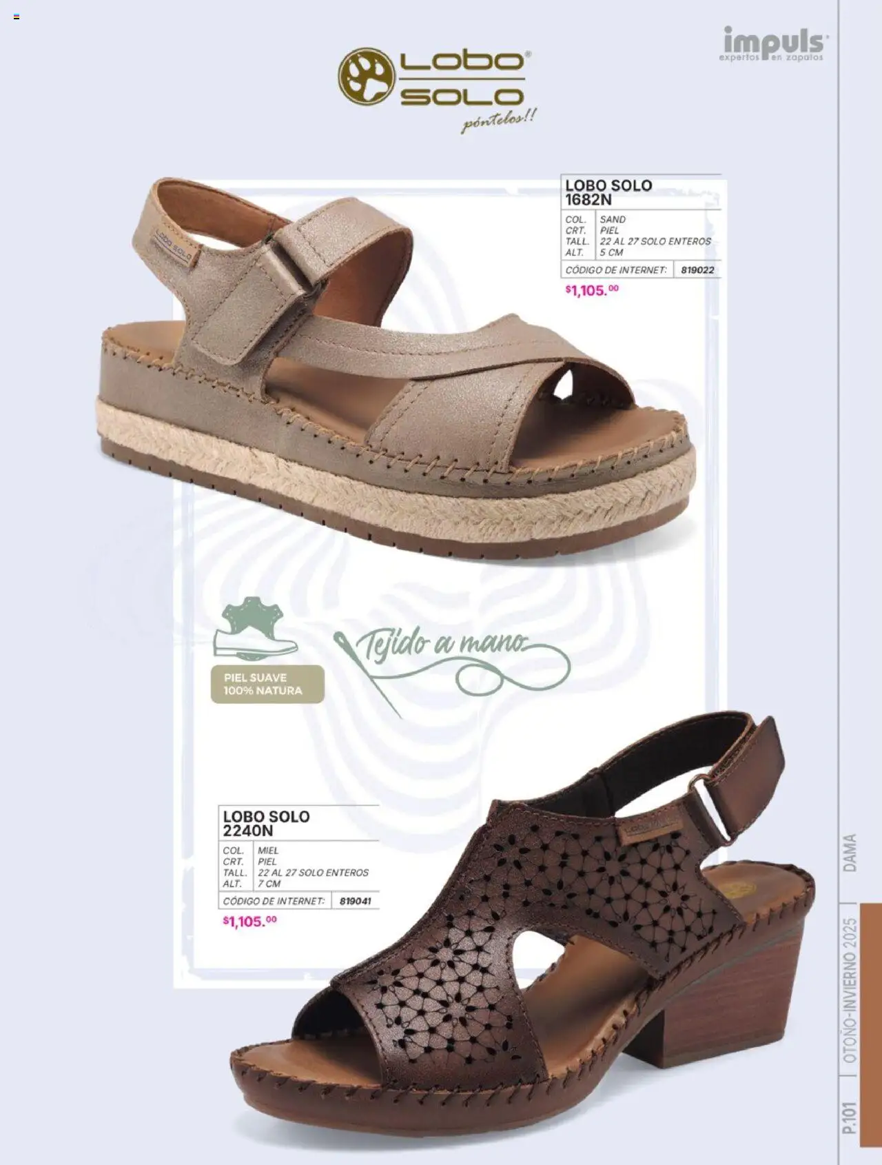 Nuevas ofertas de Impuls válidas en toda la República Mexicana desde el 07.07.2025. ¡Encuentra las mejores ofertas en Impuls catálogo Dama Otoño-Invierno 2025! | Página: 103 | Productos: Zapatos