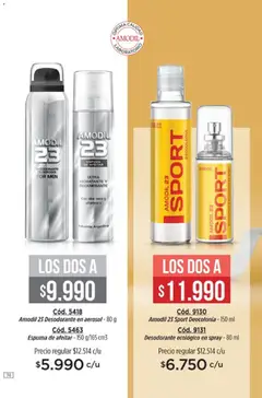 Vista previa Amodil - Campaña 18/2025 válido desde el 30.11.2025 | Página: 74 | Productos: Espuma de afeitar, Desodorante, Espuma