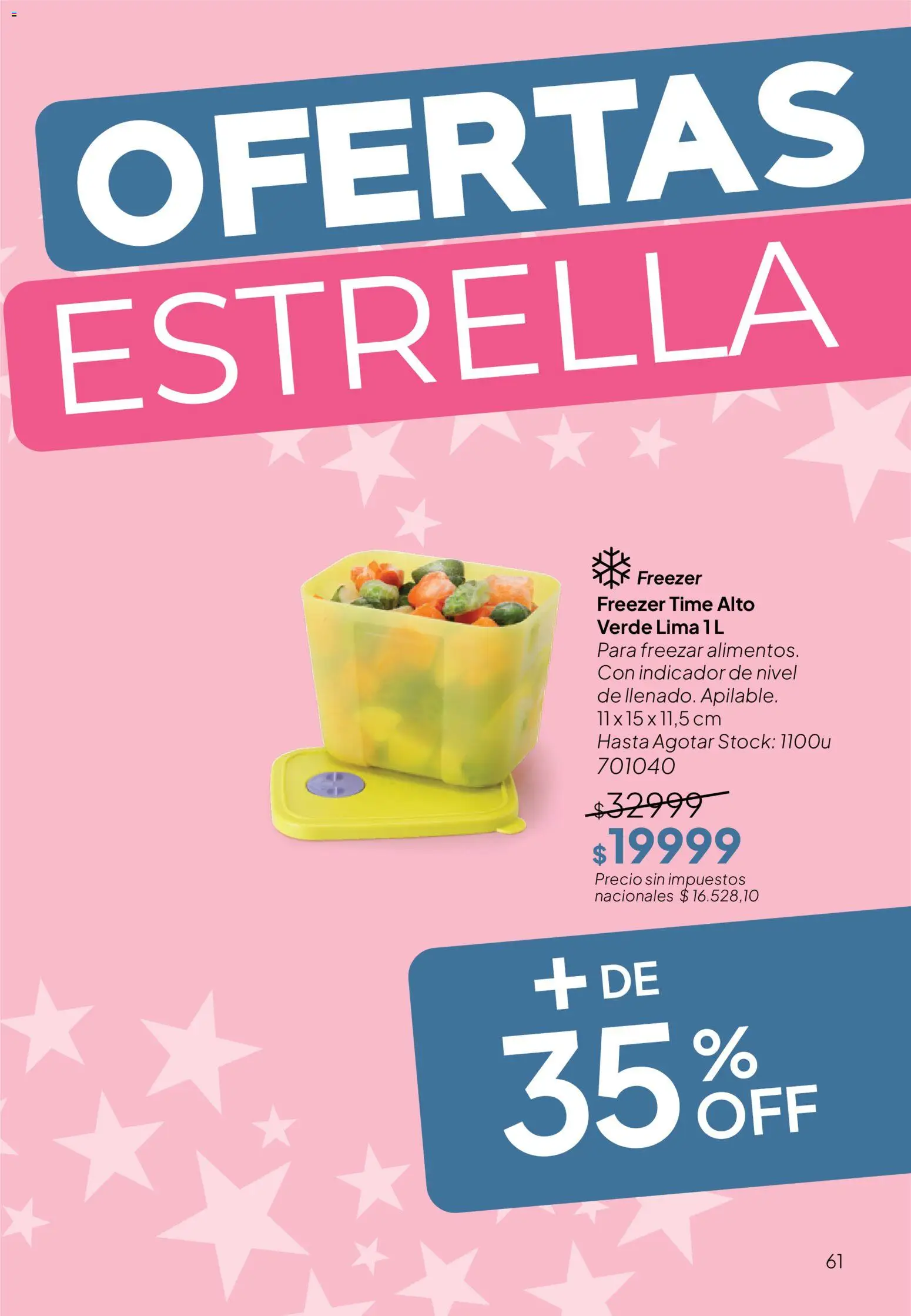 Tupperware Folleto │ válido desde el 28.04.2026 | Página: 62 | Productos: Lima, Freezer