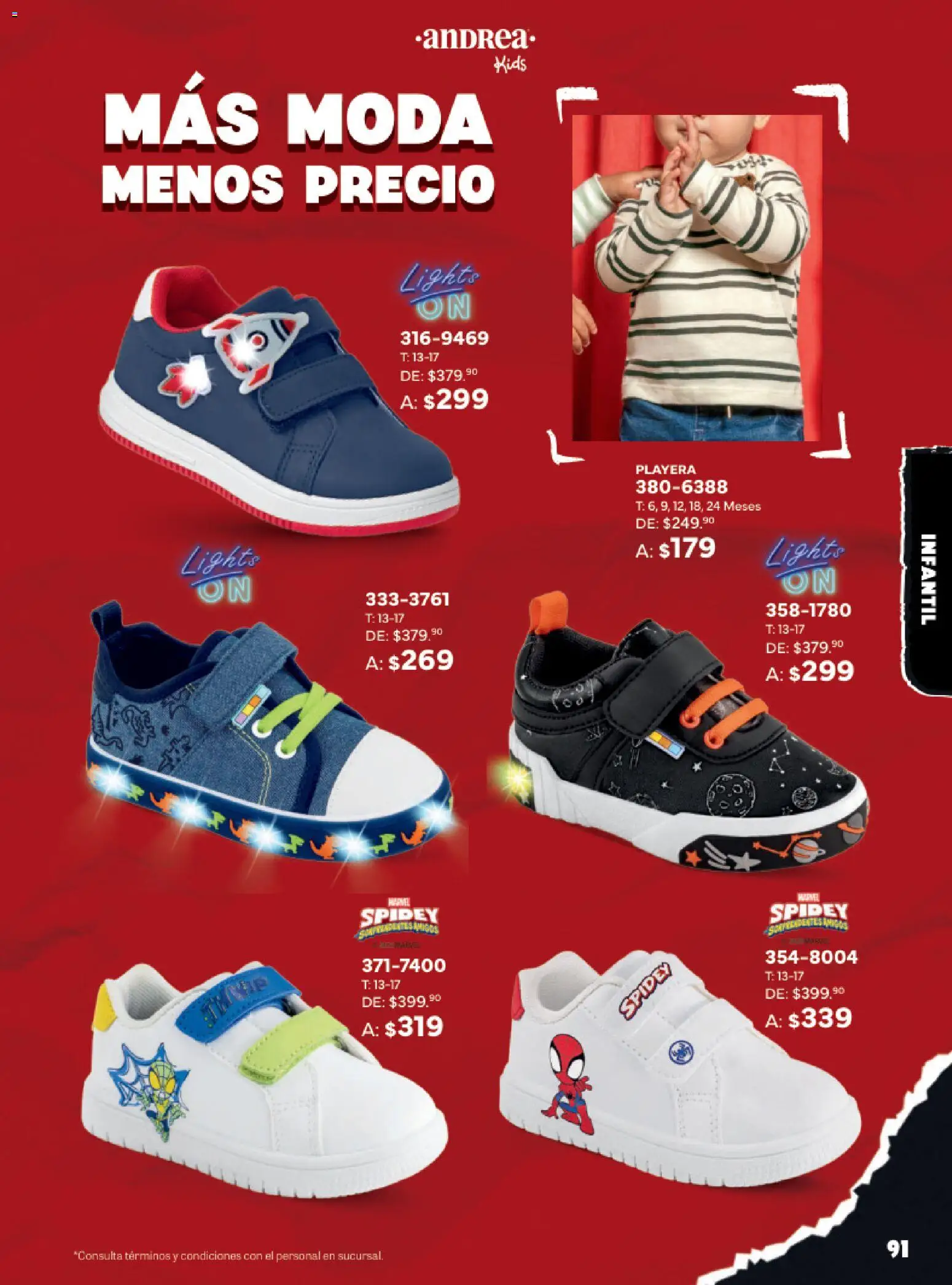 Nuevas ofertas de Andrea válidas en toda la República Mexicana desde el 02.11.2025. ¡Encuentra las mejores ofertas en Andrea Buen Fin ! | Página: 91 | Productos: Playera
