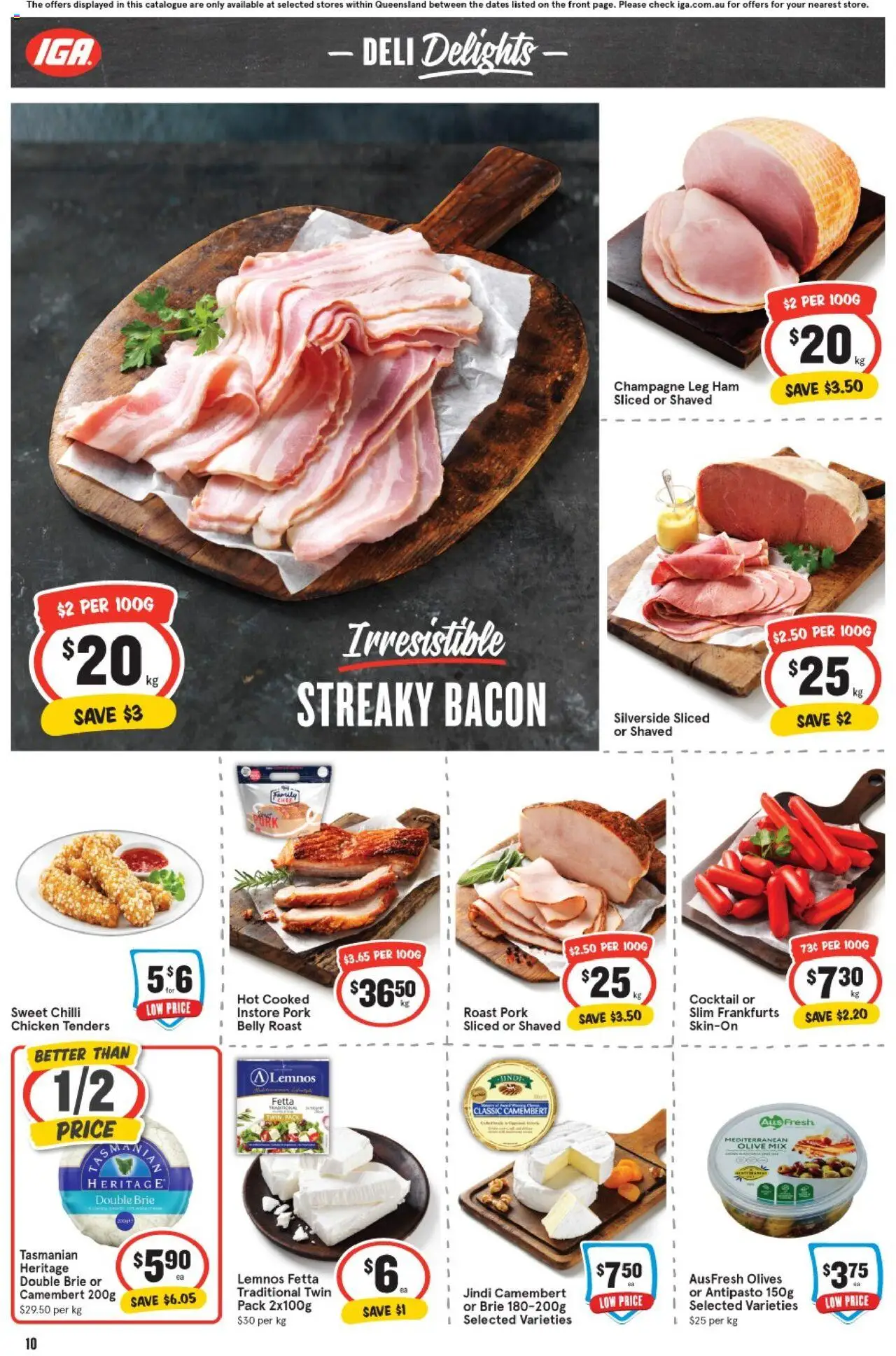 IGA catalogue - valid from 20.08.2025 | Page: 11 | Products: Ham, Chicken, Pork, Chilli