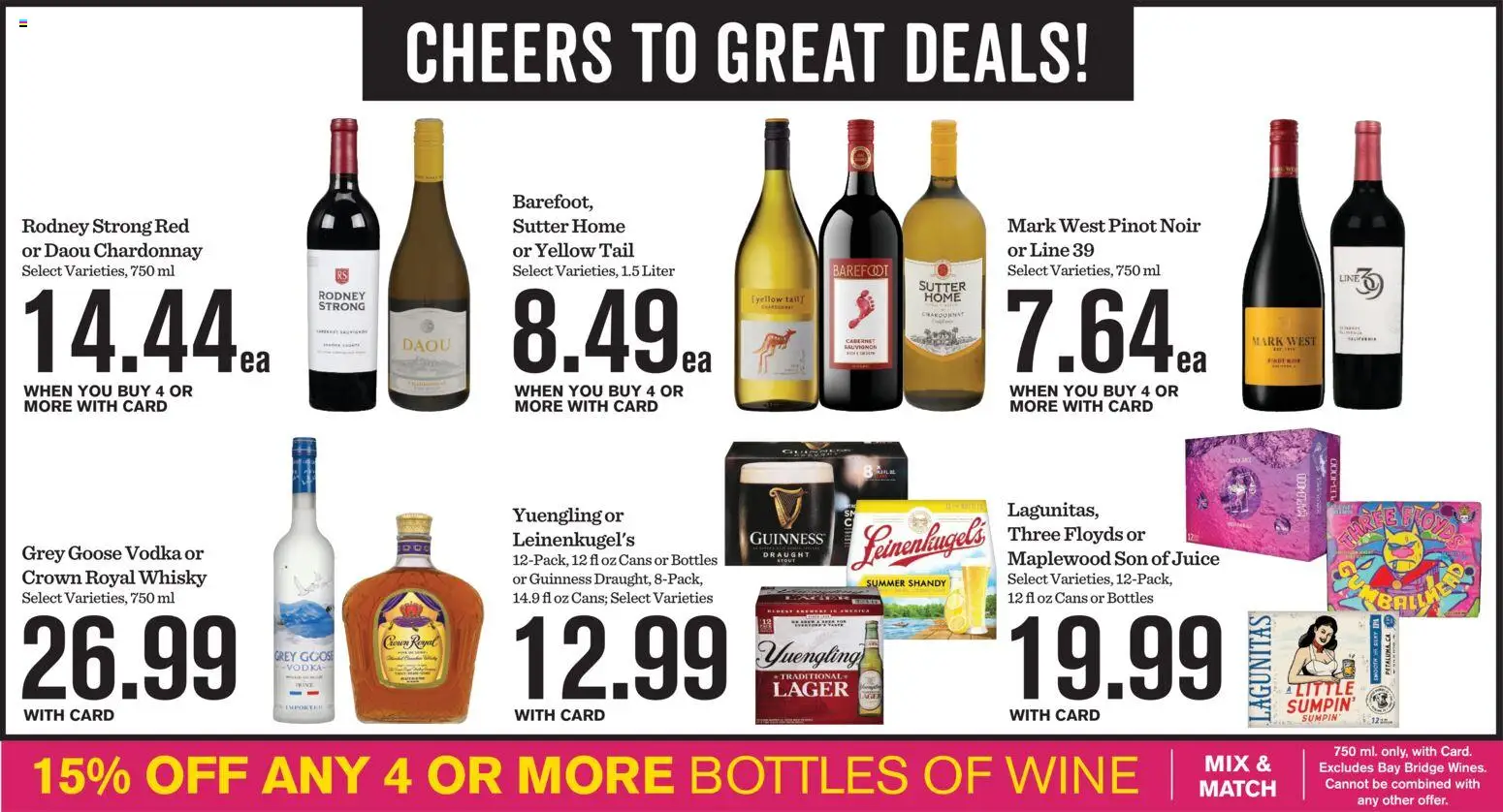 Mariano's Weekly Ad - valid from 08.04.2026 | Page: 8 | Products: Juice, Wine, Vodka
