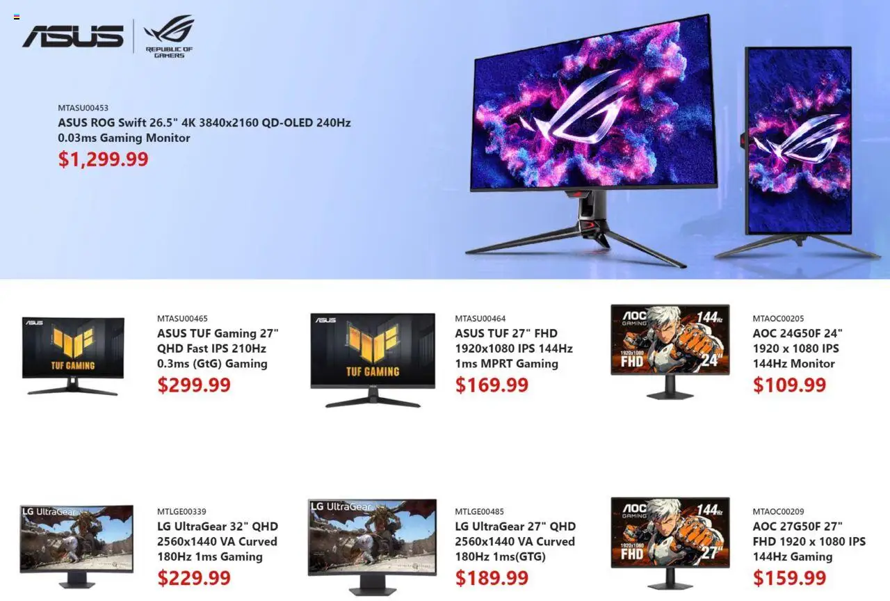 Canada Computers flyer valid from 26.09.2025 | Page: 5 | Products: Monitor