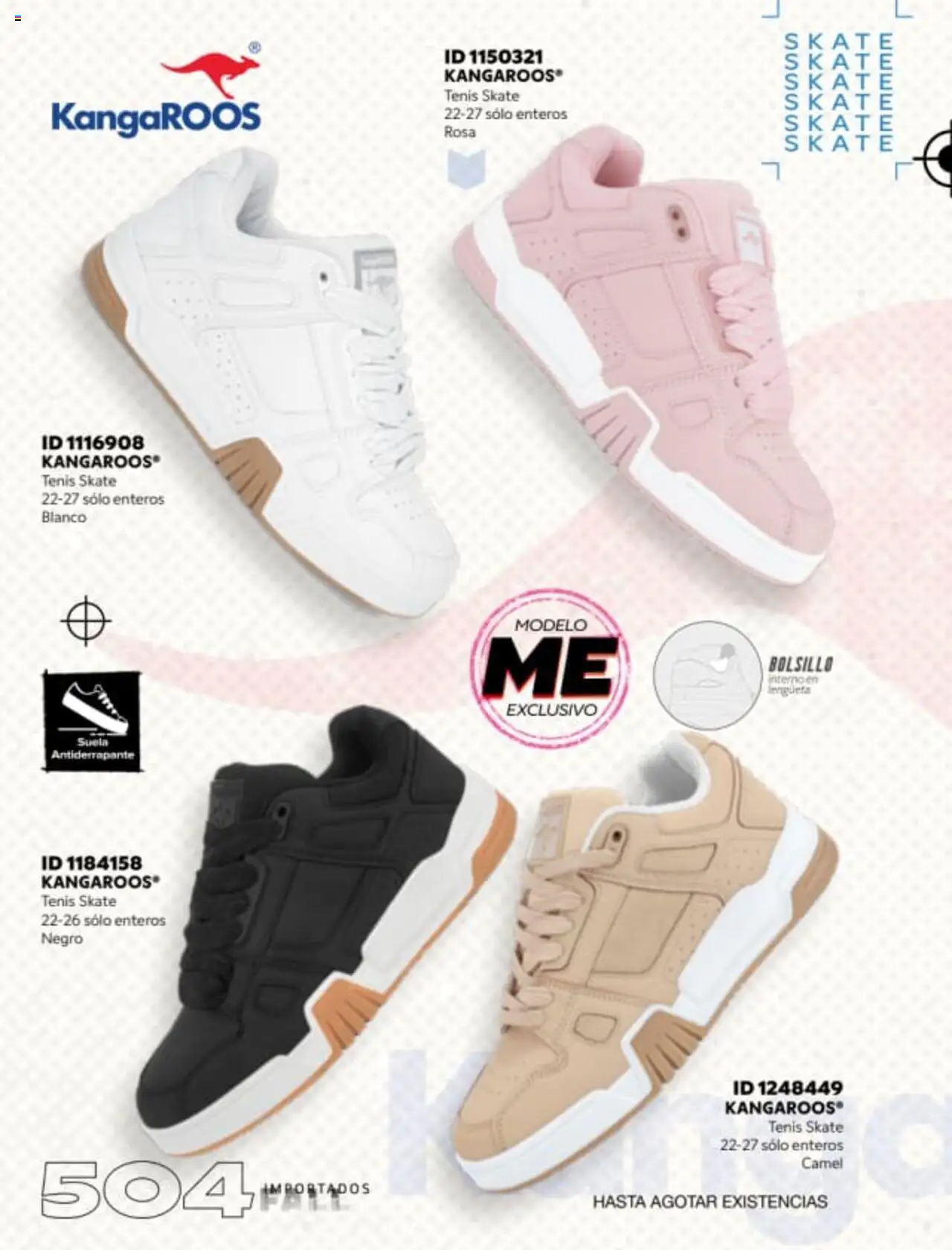 Nuevas ofertas de Price Shoes válidas en toda la República Mexicana desde el 18.08.2025. ¡Encuentra las mejores ofertas en Price Shoes - Catálogo Fall Importados! | Página: 504 | Productos: Tenis