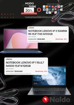 Vista previa Naldo - Black Friday válido desde el 26.11.2025 | Página: 4 | Productos: Notebook