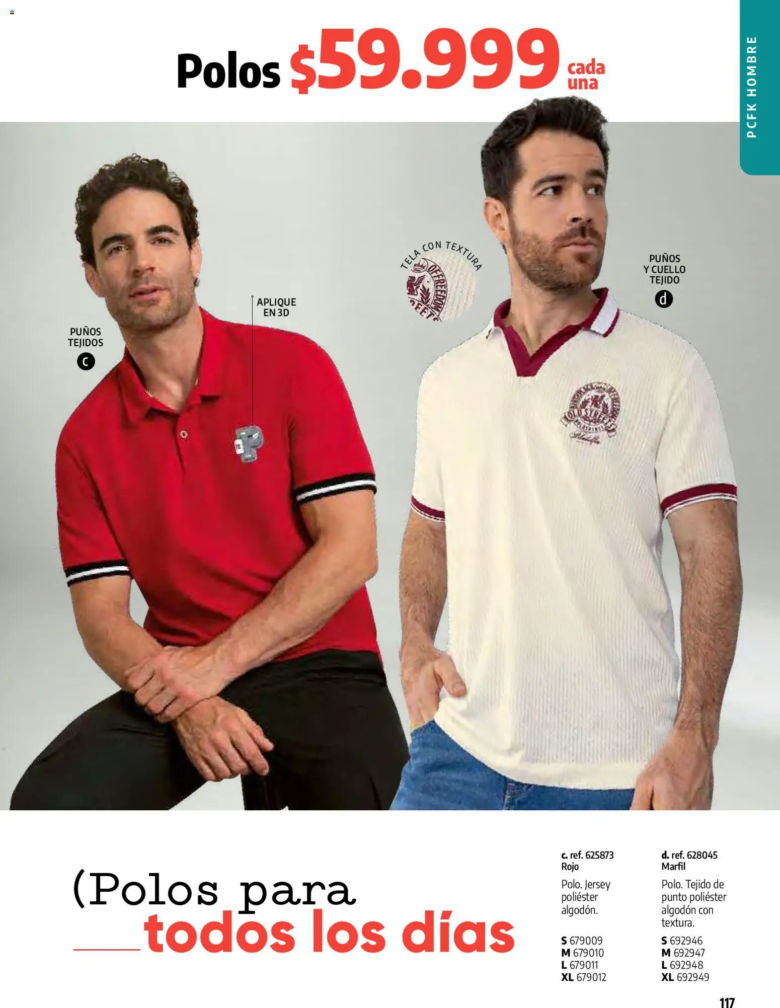 Pacifika revista - valida desde el 01.04.2026 | Página: 117 | Productos: Algodón, Cuello