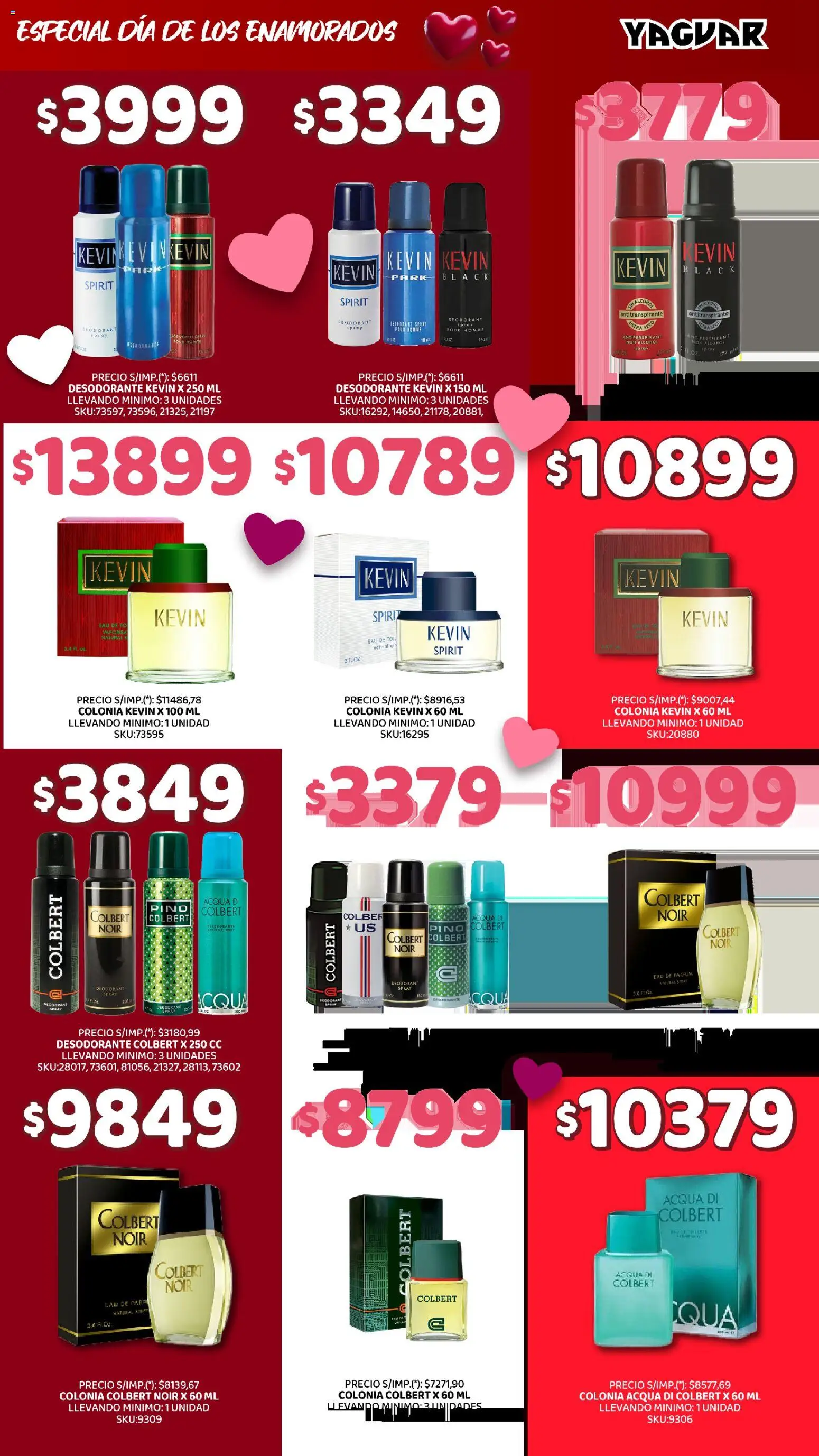 Yaguar - Ahorro que enamora  │ válido desde el 05.02.2026 | Página: 3 | Productos: Desodorante, Antitranspirante