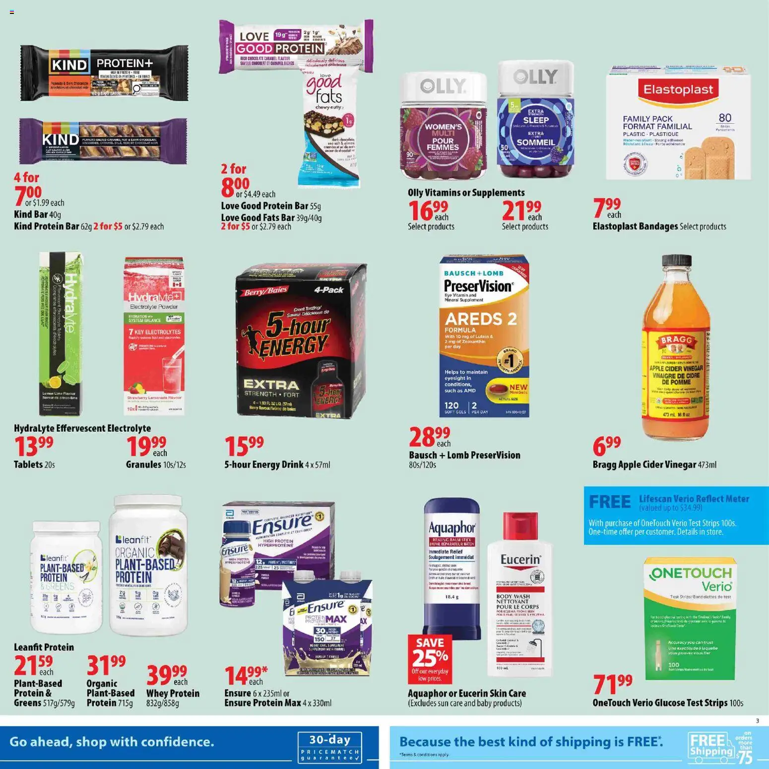 London Drugs flyer valid from 10.04.2026 | Page: 2 | Products: Powder, Body wash, Chocolate