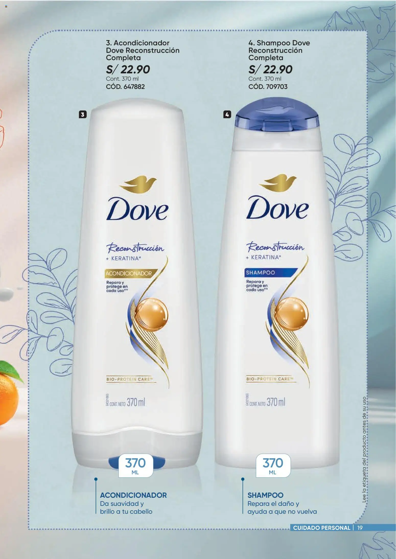 Catálogo Azzorti válido desde 09.03.2026 | Página: 19 | Productos: Shampoo, Acondicionador