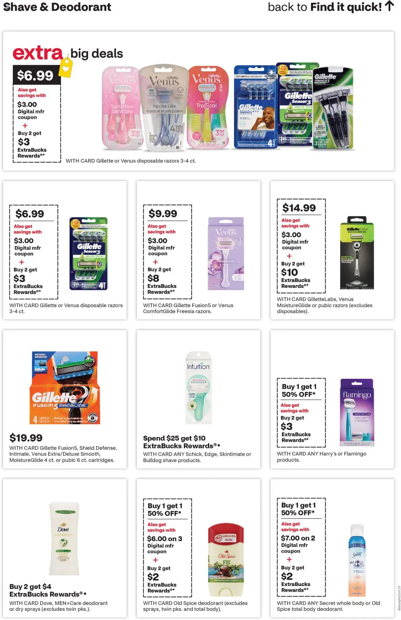 CVS Pharmacy Weekly Ad - CT - valid from 05.10.2025 | Page: 14 | Products: Deodorant