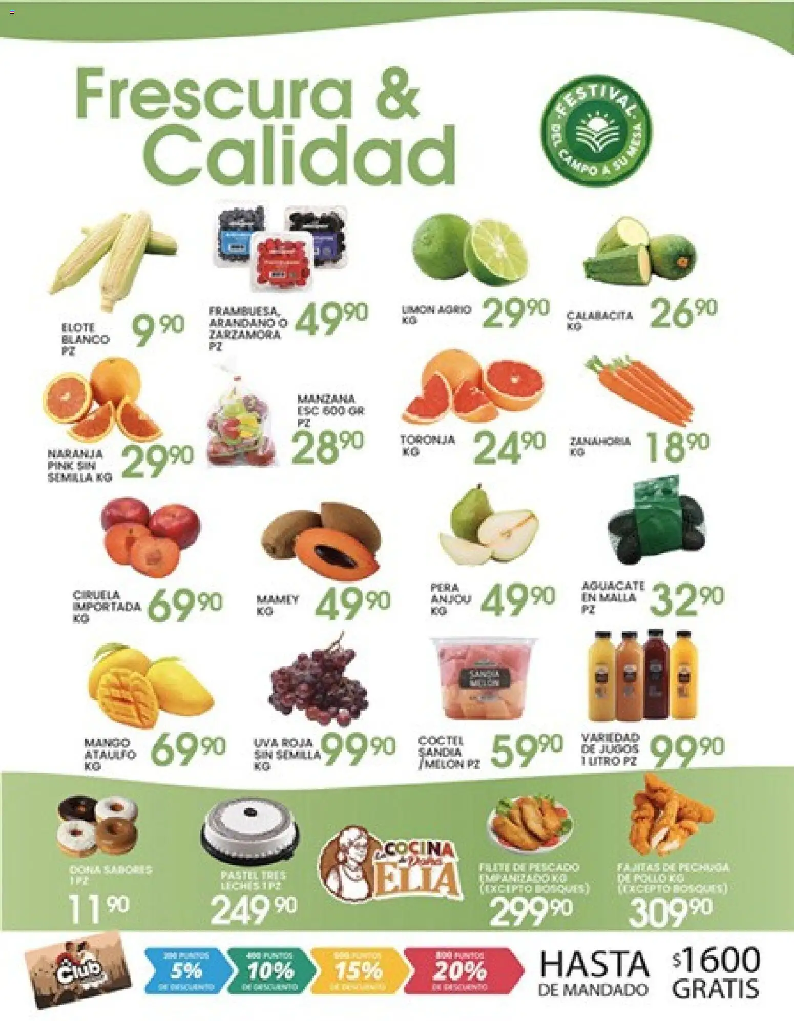 Nuevas ofertas de Alsuper válidas en toda la República Mexicana desde el 14.04.2026. ¡Encuentra las mejores ofertas en Alsuper folleto Chihuahua-Ciudad! | Página: 2 | Productos: Pera, Toronja, Cocina, Malla