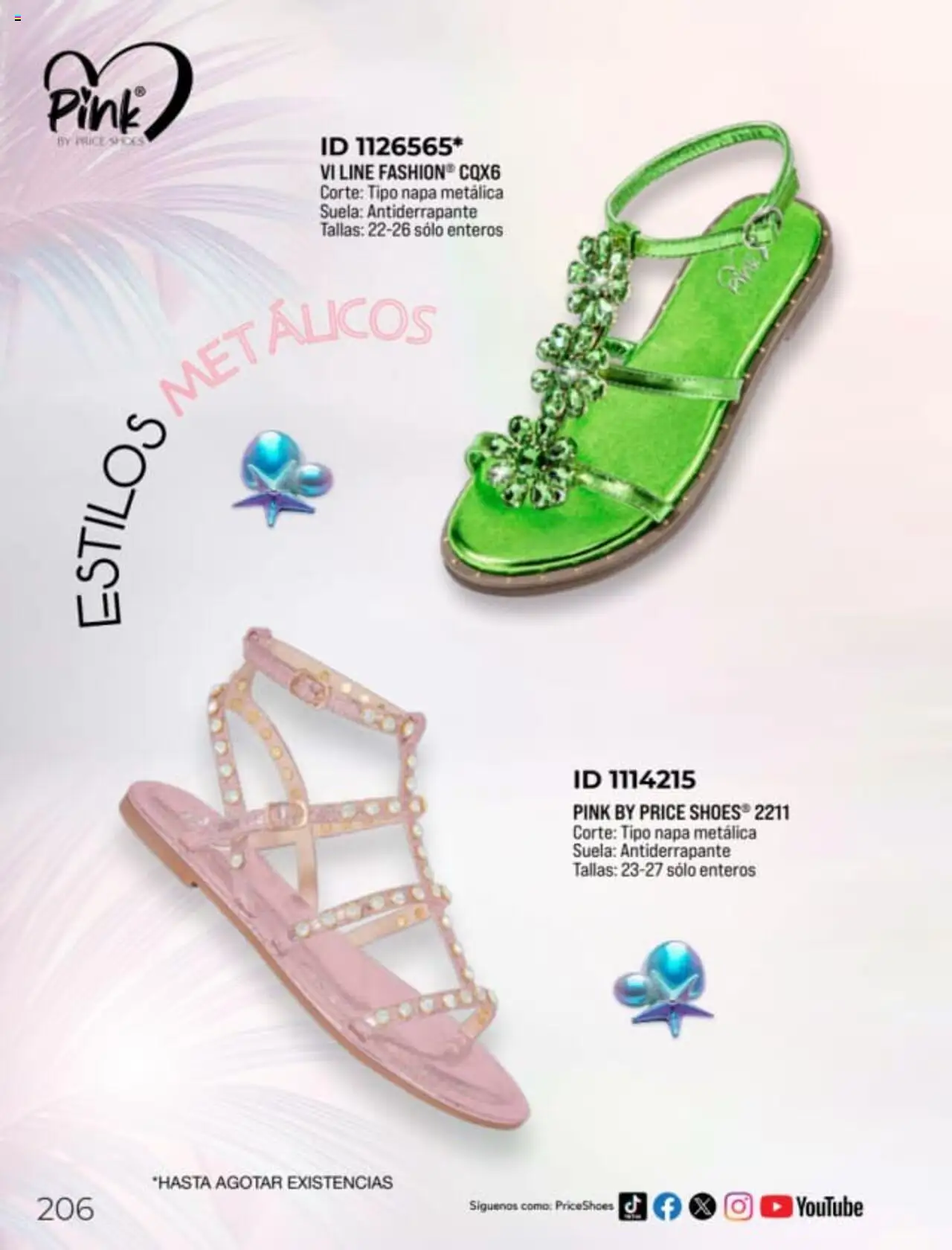 Nuevas ofertas de Price Shoes válidas en toda la República Mexicana desde el 27.01.2025. ¡Encuentra las mejores ofertas en Price Shoes catálogo Sandalias! | Página: 206