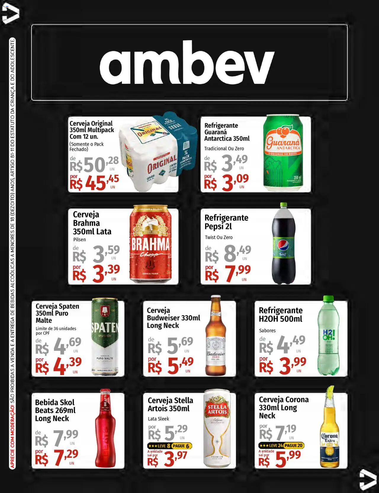 Supermercado Dalben Folheto - válido de 16.09.2025 | Página: 2 | Produtos: Guaraná, Cerveja, Bebida, Refrigerante
