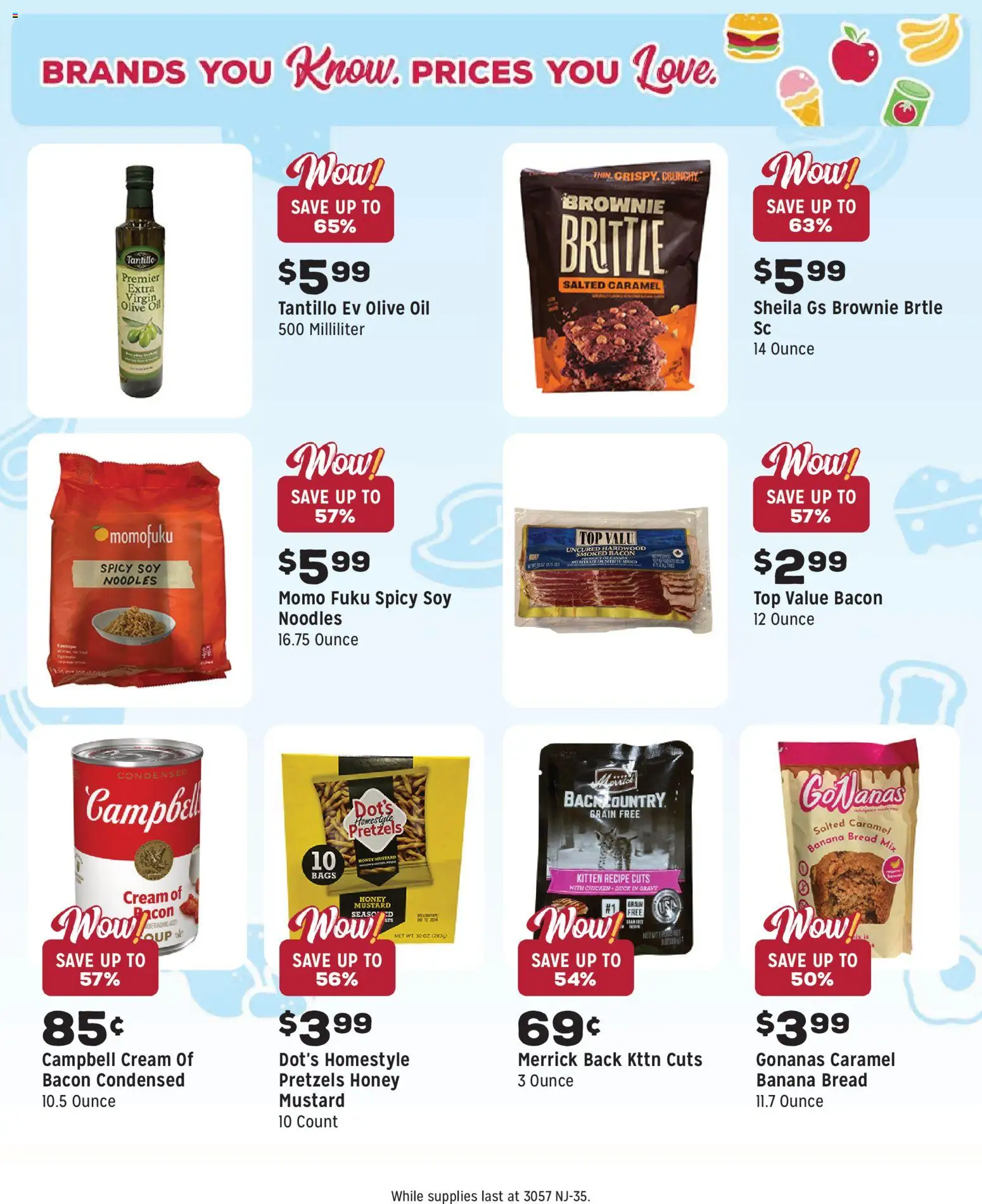 Grocery Outlet Weekly Ad - NJ - valid from 11.02.2026 | Page: 8 | Products: Oil, Bread, Noodles, Cream