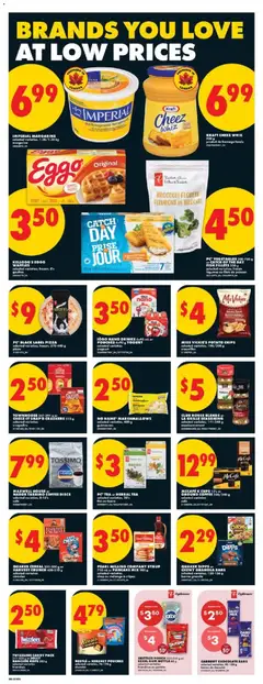 Preview of PC VEGETABLES 300-750 g or CATCH OF THE DAY FISH FILLETS 350 g, selected varieties, frozen légumes ou filets de poisson from shop No Frills valid from 16.04.2026 | Page: 7