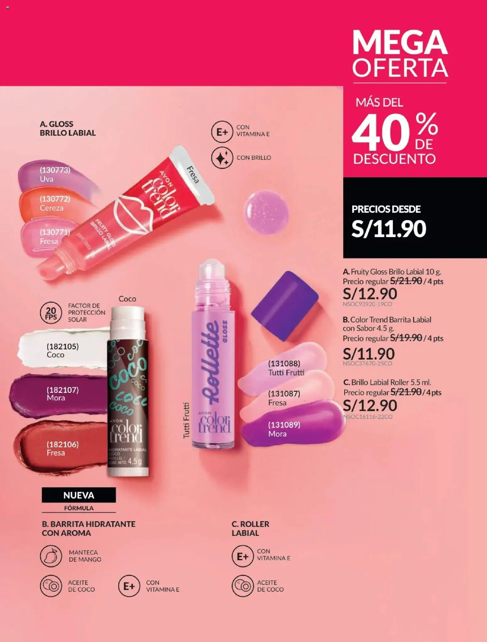Catálogo Avon válido desde 21.04.2026 | Página: 76 | Productos: Aceite