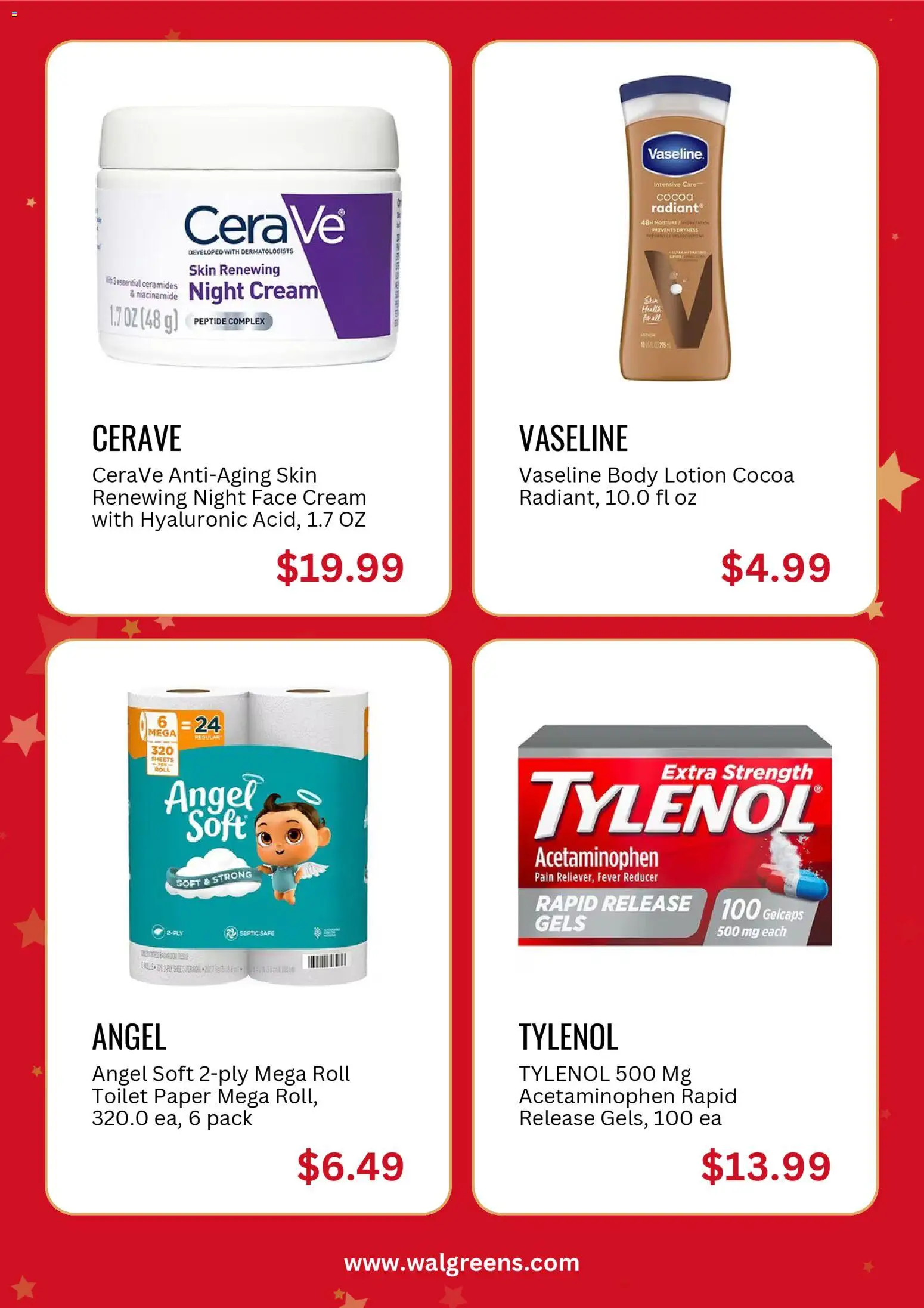 Walgreens Cyber Week - valid from 30.11.2025 | Page: 6 | Products: Safe, Night Cream, Cream