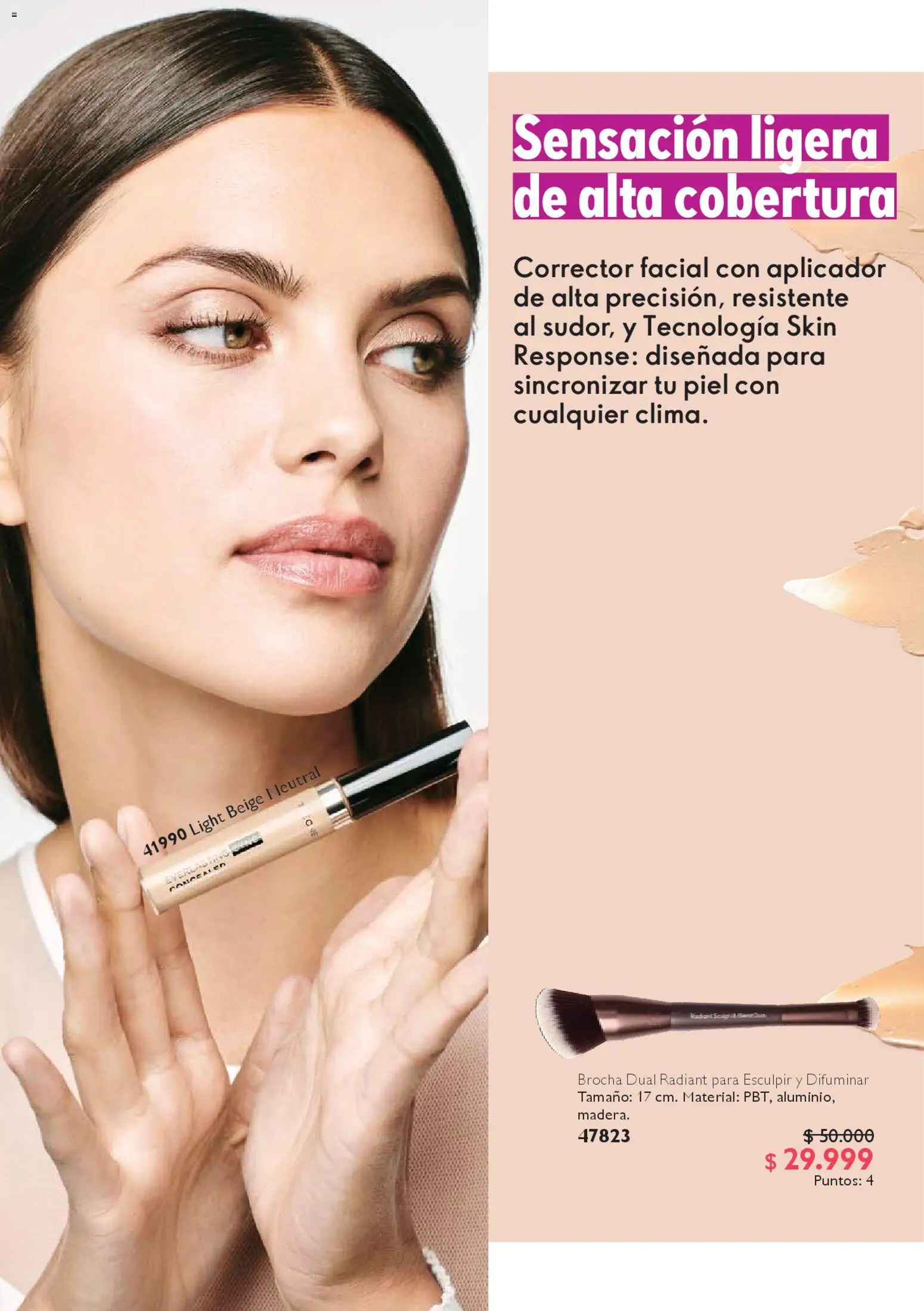 Oriflame revista - valida desde el 27.12.2025 | Página: 12 | Productos: Brocha, Corrector