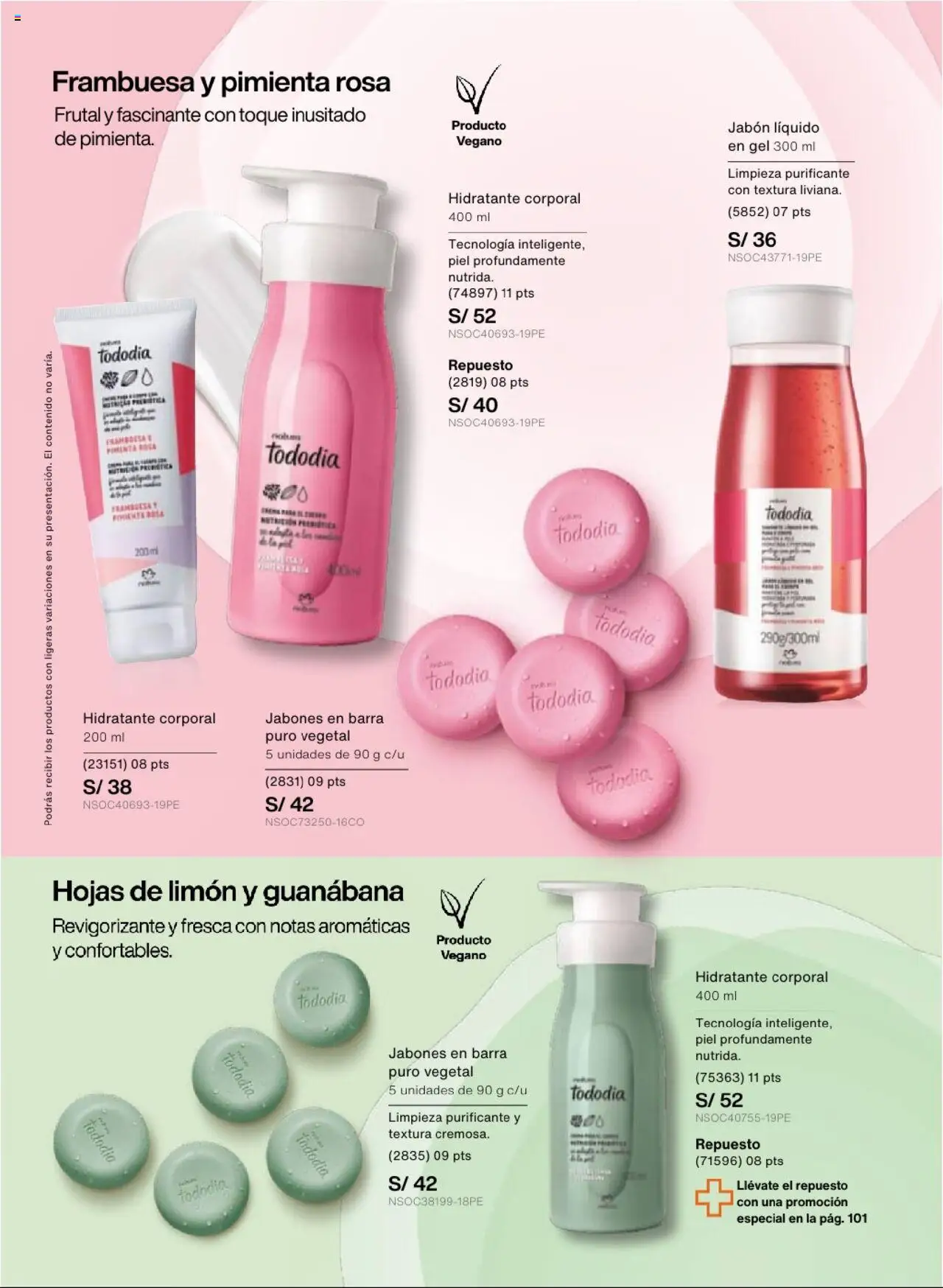 Catálogo Natura válido desde 13.09.2025 | Página: 112 | Productos: Jabón