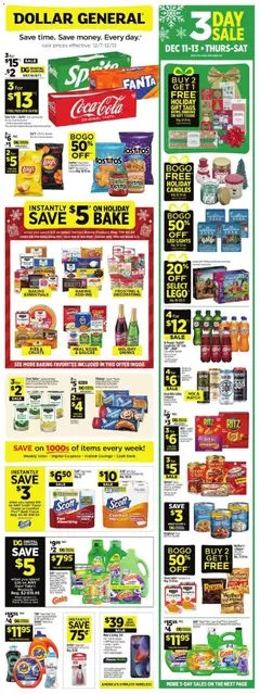 Preview of Dollar General weekly ads valid from 07.12.2025