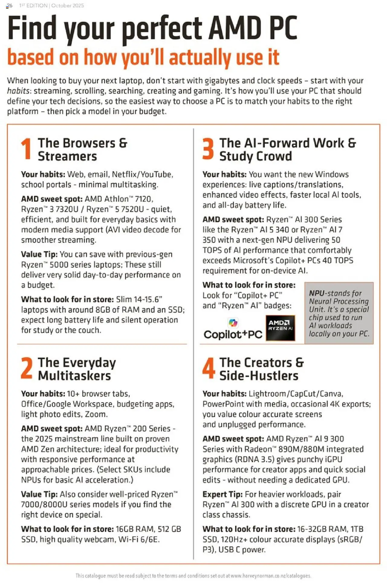 Harvey Norman catalogue from 20.10.2025 | Page: 26