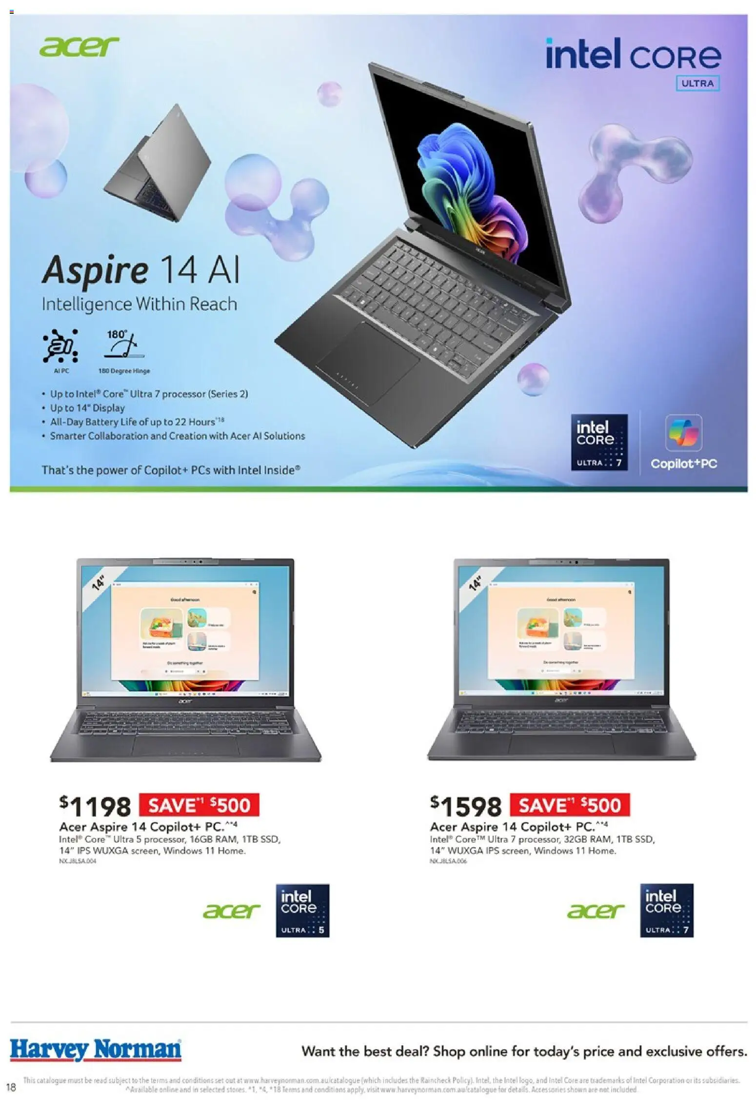 Harvey Norman catalogue - valid from 02.04.2026 | Page: 18 | Products: Battery, Accessories, Pc