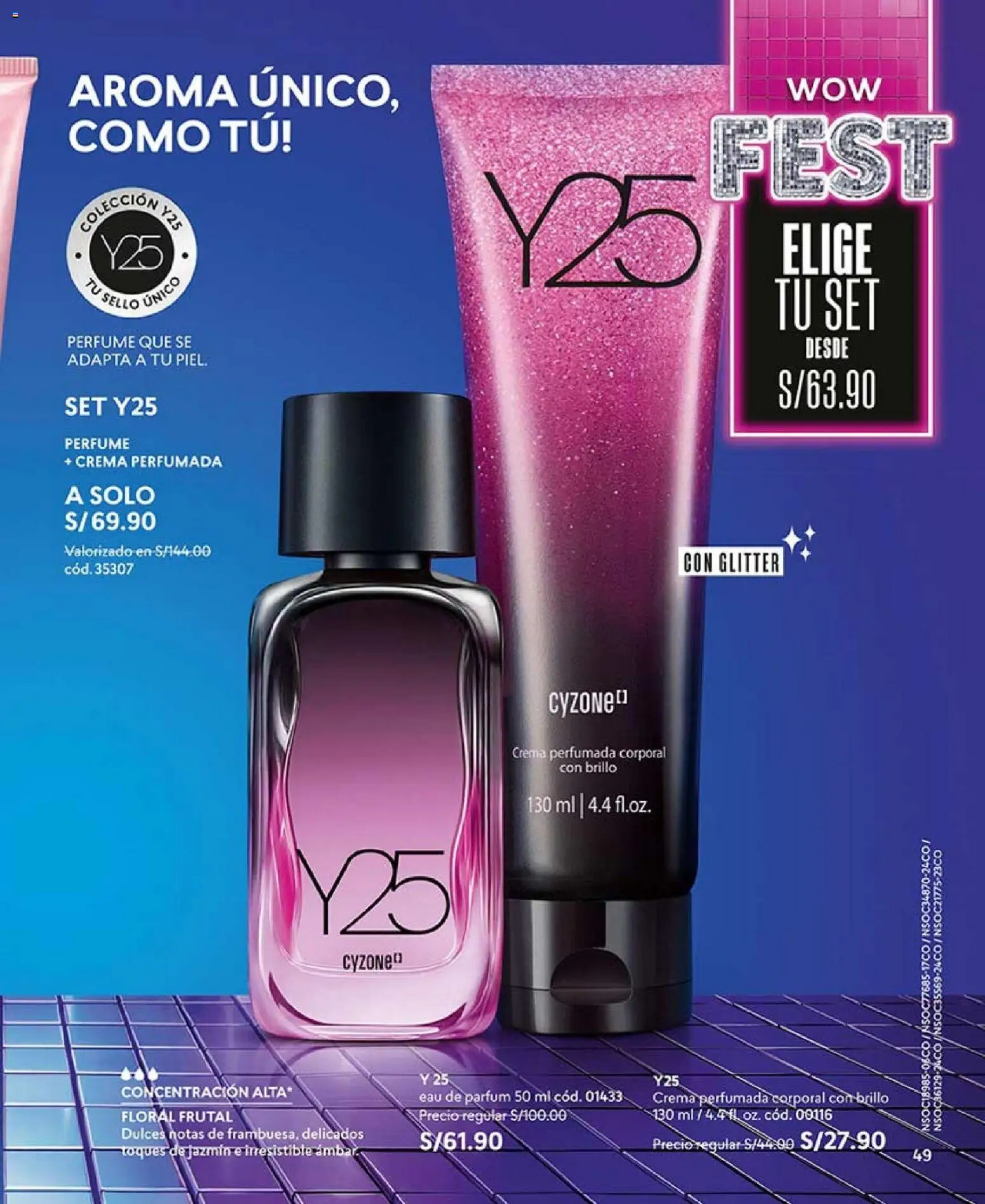 Catálogo CyZone válido desde 31.01.2026 | Página: 49 | Productos: Crema, Perfume