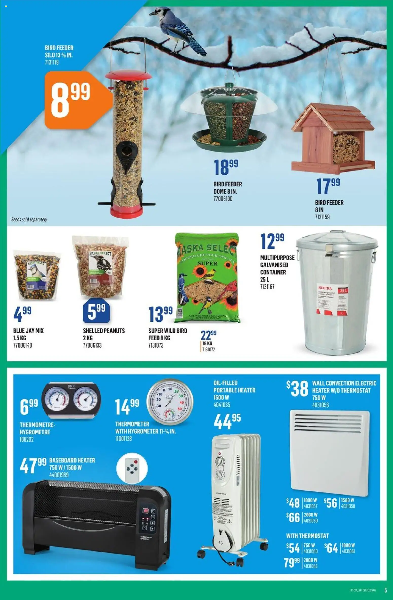 Canac flyer valid from 26.02.2026 | Page: 5 | Products: Thermometer