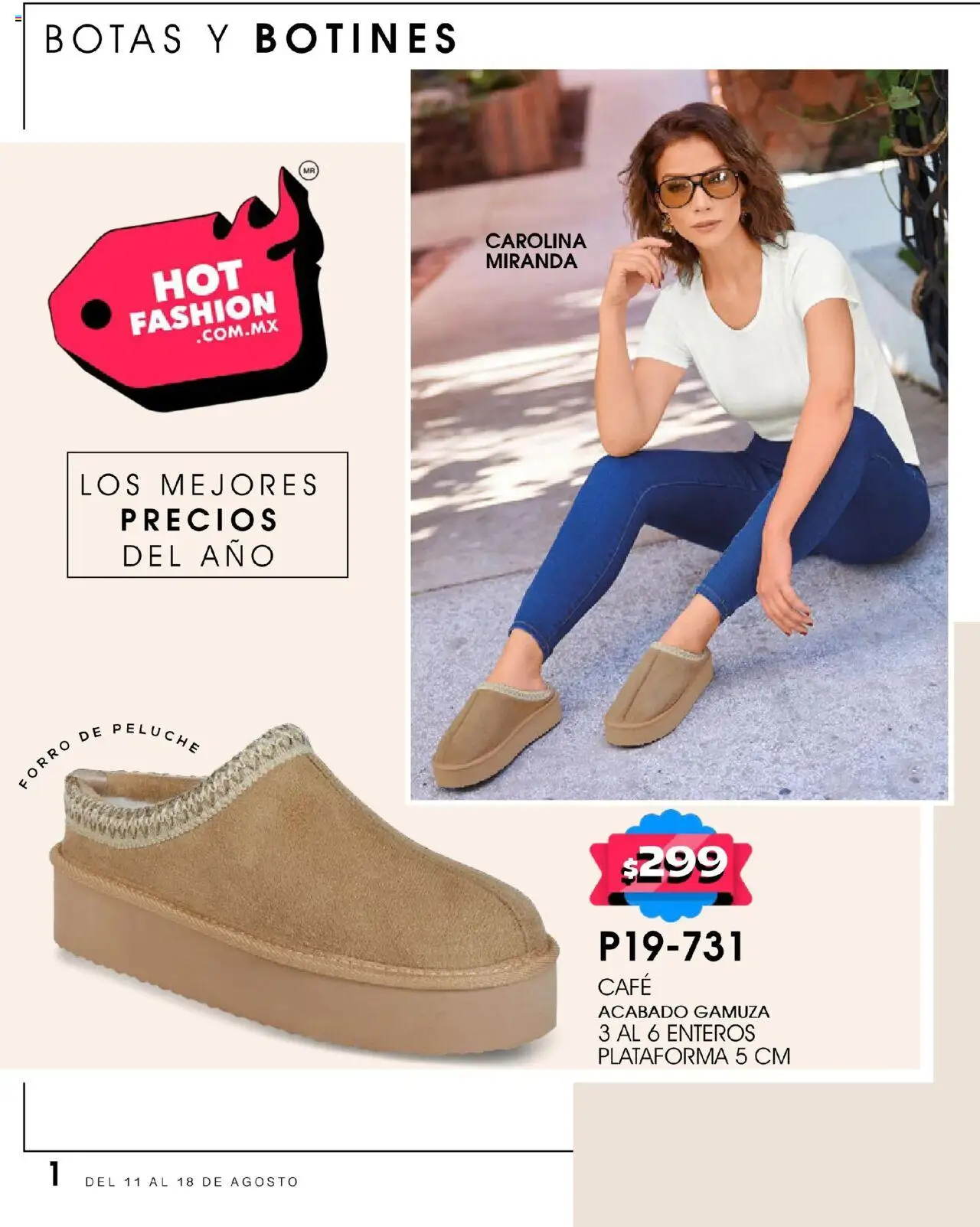 Nuevas ofertas de Cklass válidas en toda la República Mexicana desde el 11.08.2025. ¡Encuentra las mejores ofertas en Cklass - Catálogo Hot Fashion! | Página: 36 | Productos: Botas, Café, Gamuza, Botines
