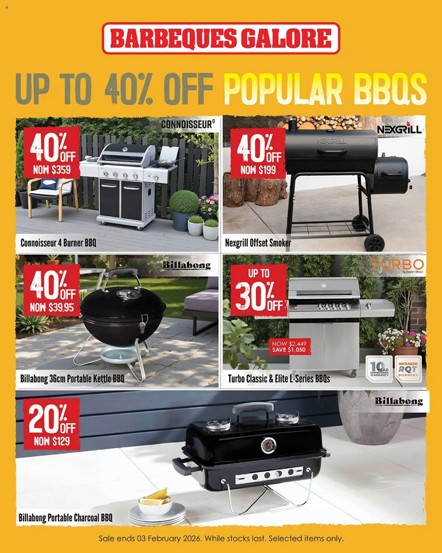 Barbeques Galore catalogue - valid from 23.01.2026 | Page: 2 | Products: Portable, Kettle