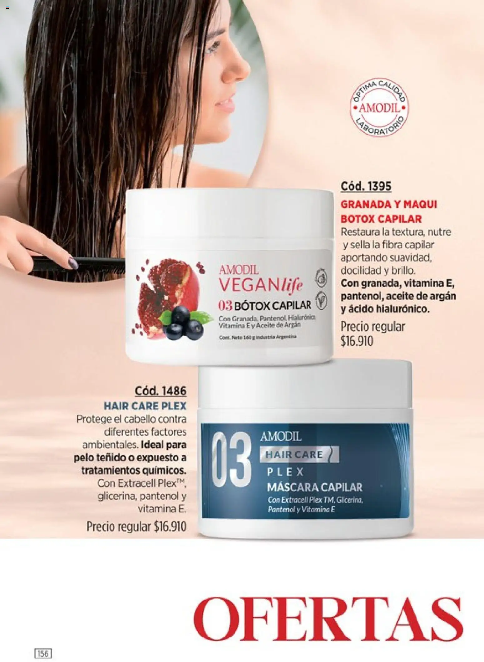 modil - Campaña 7 │ válido desde el 20.03.2026 | Página: 156 | Productos: Aceite, Máscara