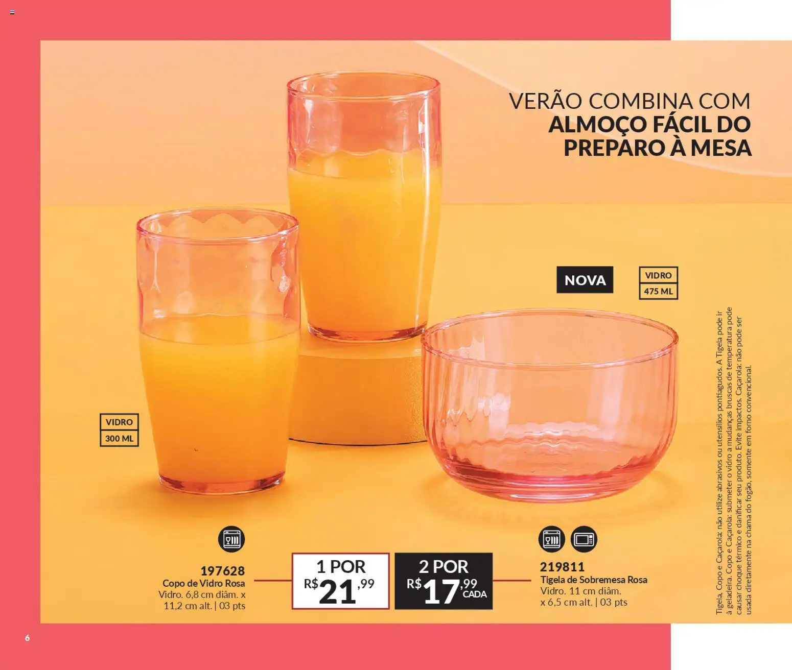 Avon Folheto - válido de 19.12.2025 | Página: 6 | Produtos: Forno, Caçarola, Mesa, Tigela