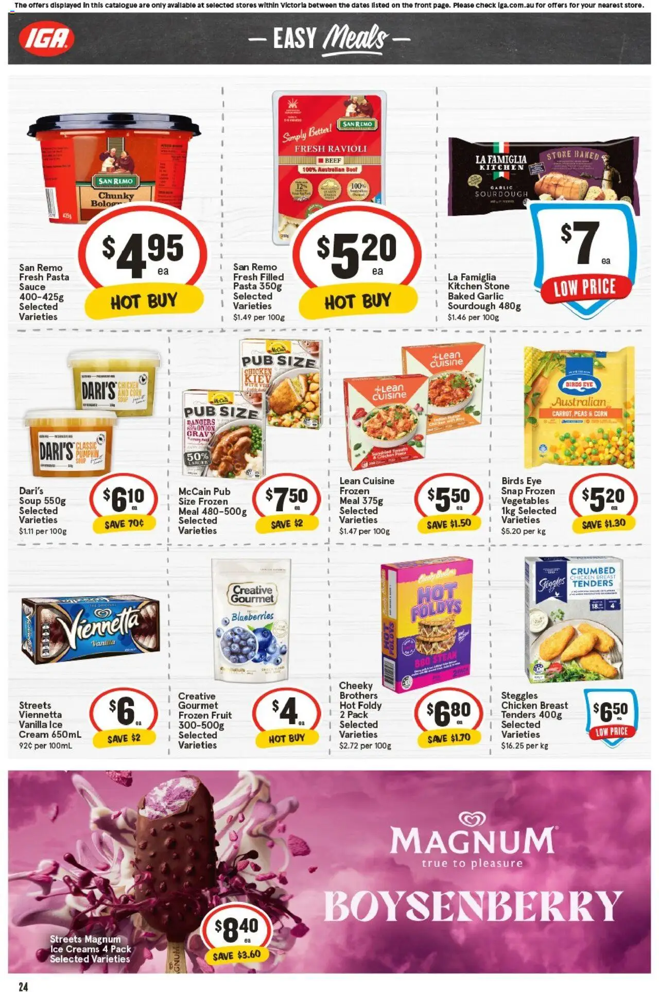 IGA catalogue - valid from 22.10.2025 | Page: 23 | Products: Bacon, Cheese, Salami, Weight