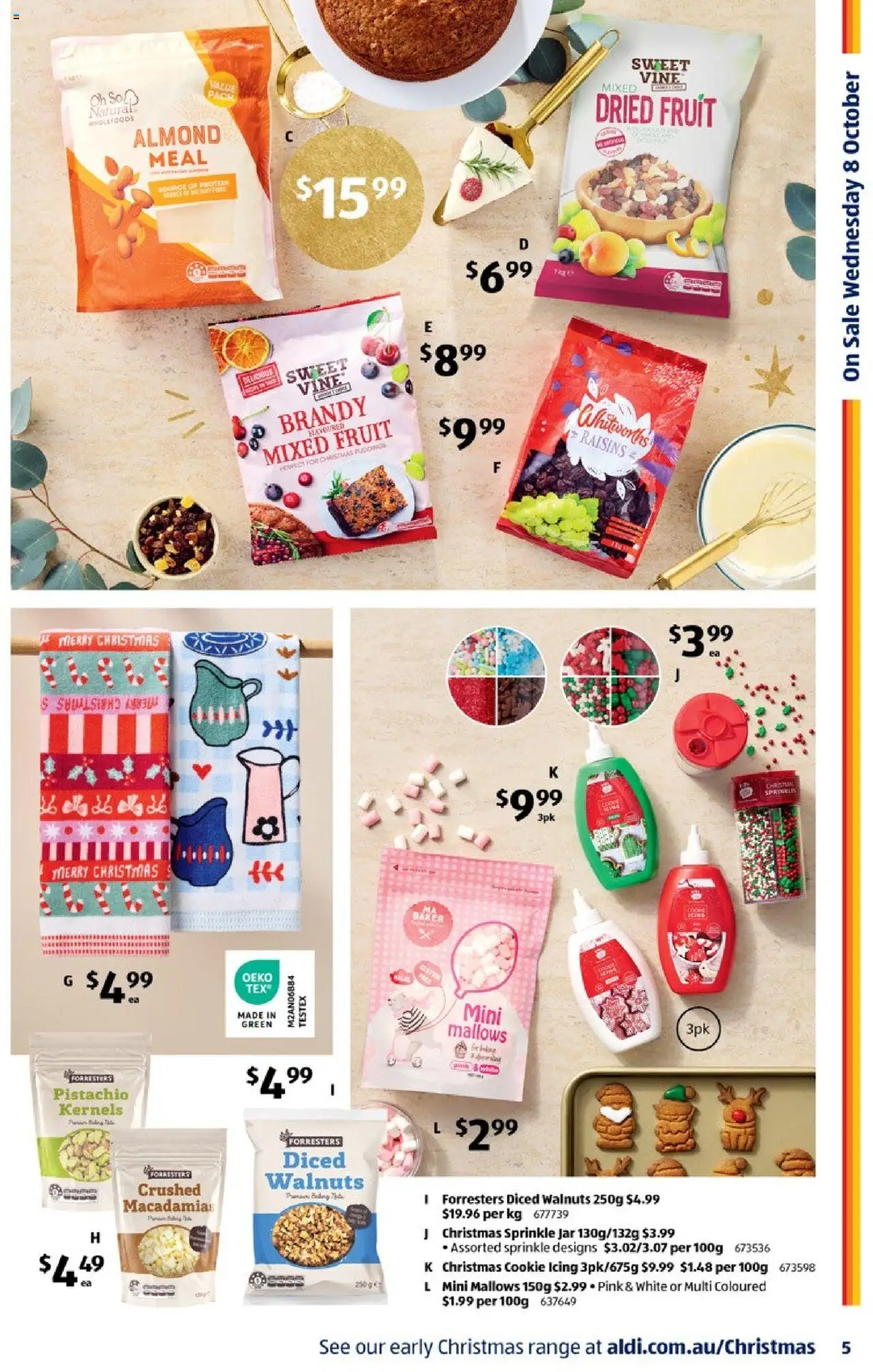 Aldi catalogue - valid from 08.10.2025 | Page: 5 | Products: Raisins
