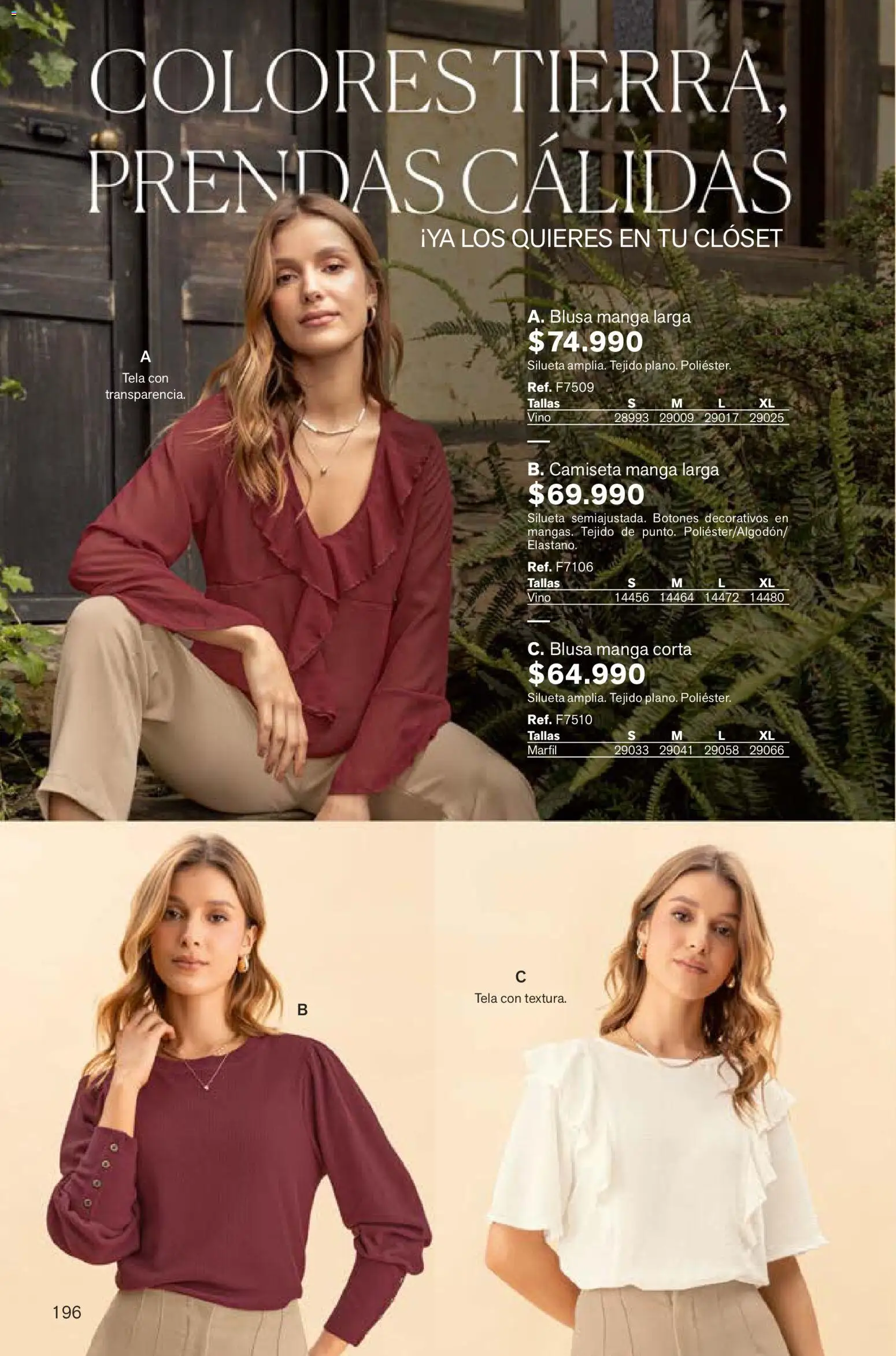 Leonisa revista - valida desde el 07.12.2025 | Página: 196 | Productos: Camiseta, Clóset, Blusa, Vino