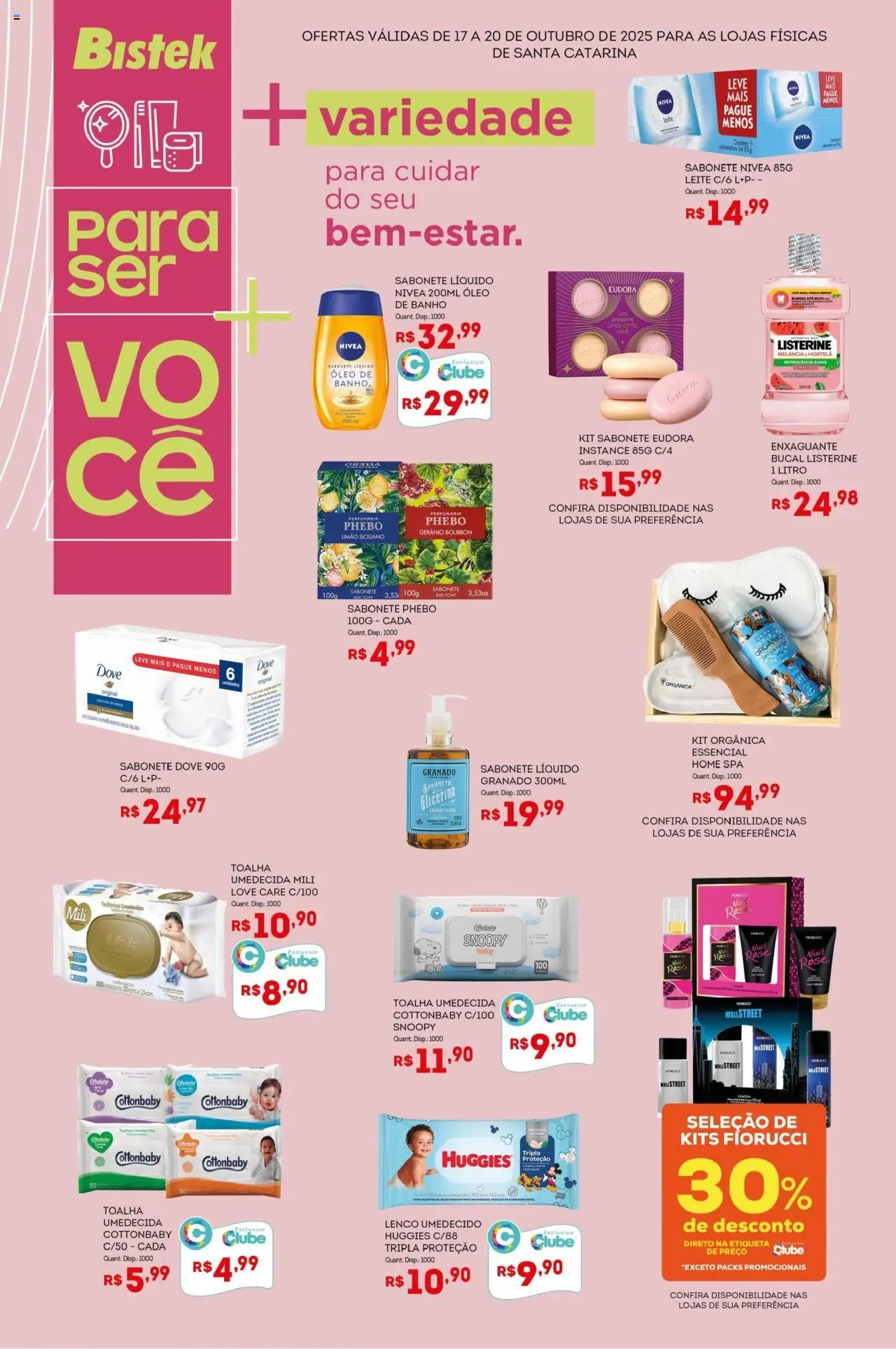 Bistek Supermercados Folheto - válido de 17.10.2025 | Página: 2 | Produtos: Óleo, Bourbon, Lenço umedecido, Dove